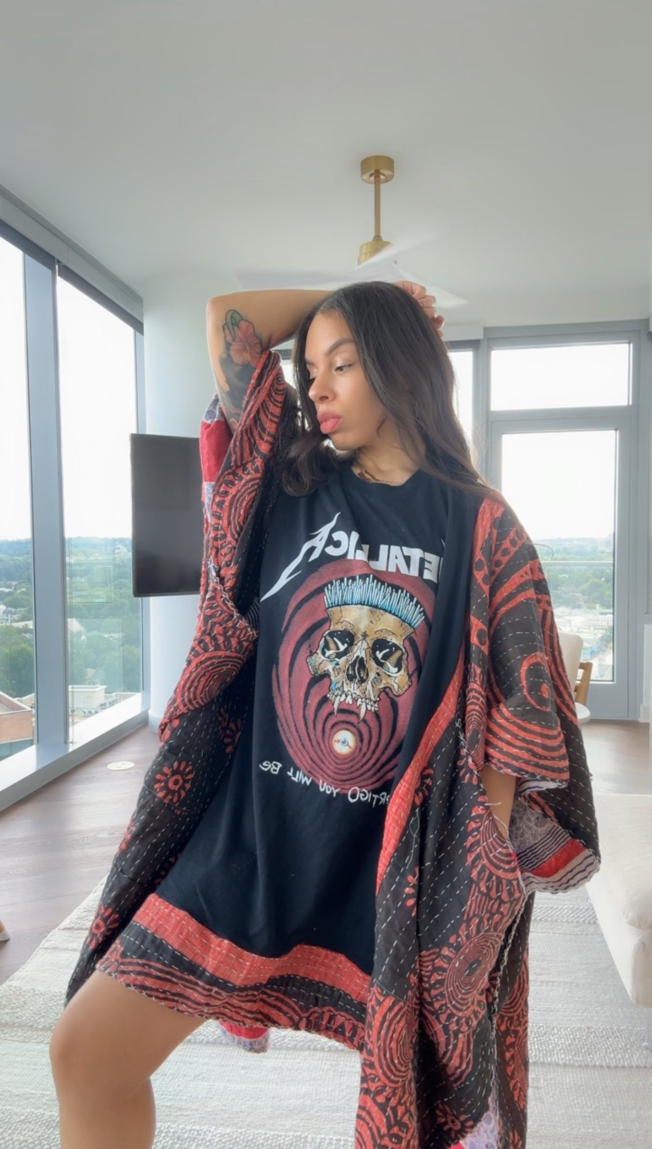 Metallica Kantha Band Tee Muu