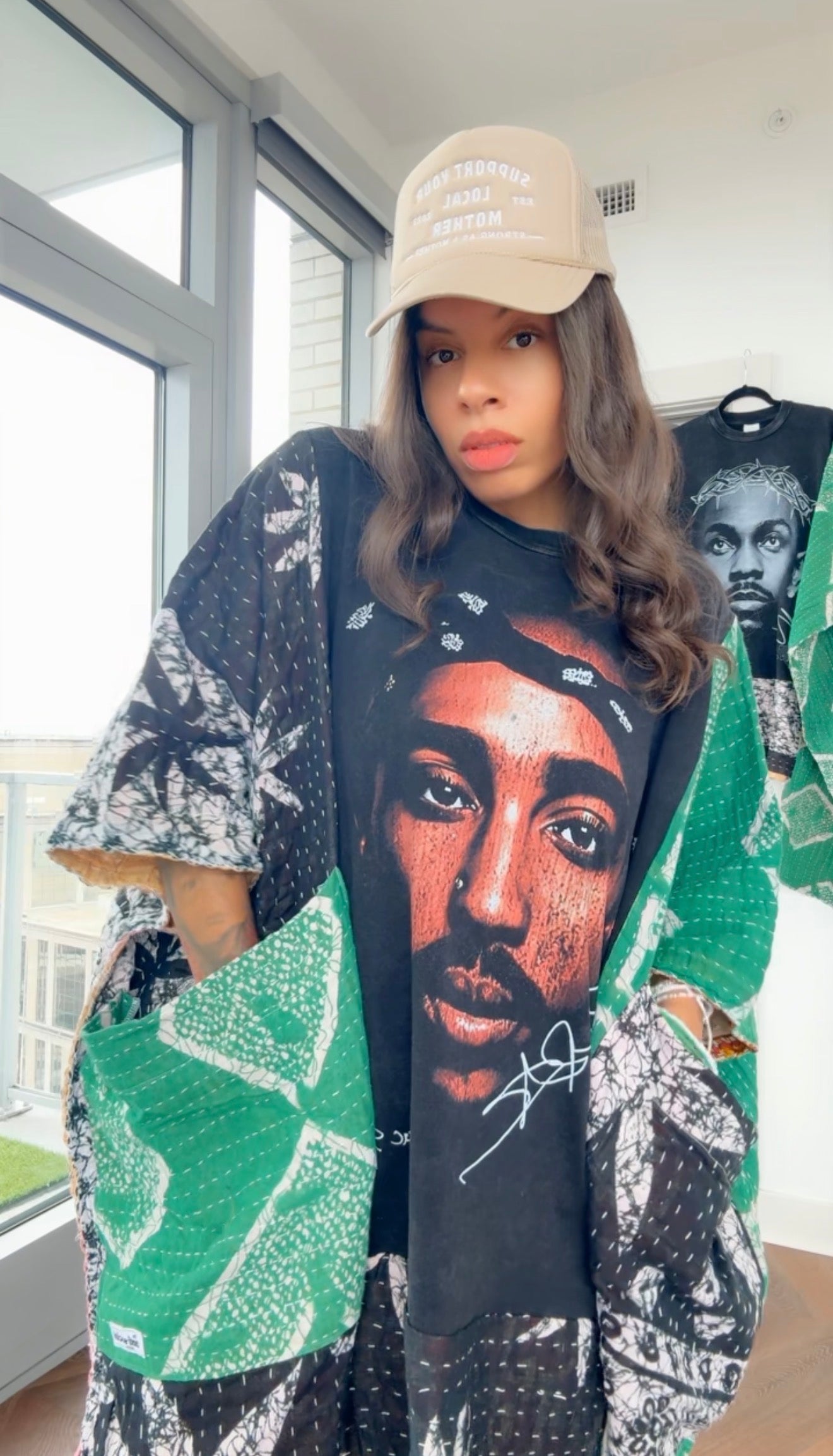 * 7/24 Drop Tupac Original Kantha Band Tee Muu (Top Tier Premium) Collectors Vault