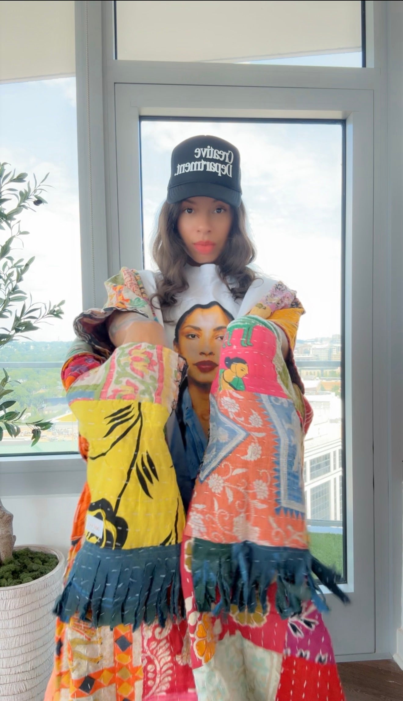 * A RARE Sade Patchwork (Raw Hem + Fringe) Original Kantha Band Tee Muu (Top Tier Premium) Collectors Vault