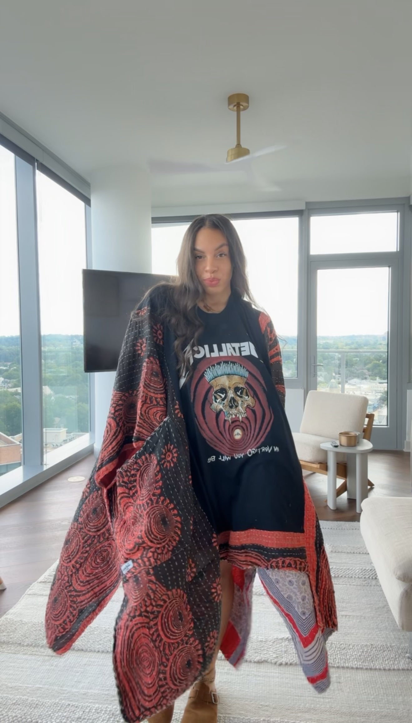 Metallica Kantha Band Tee Muu
