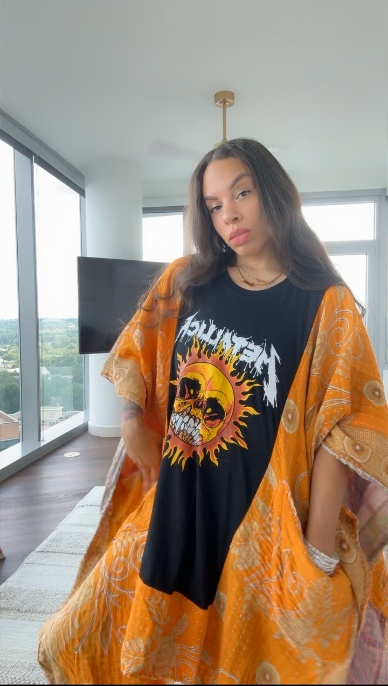 Metallica Kantha Band Tee Muu
