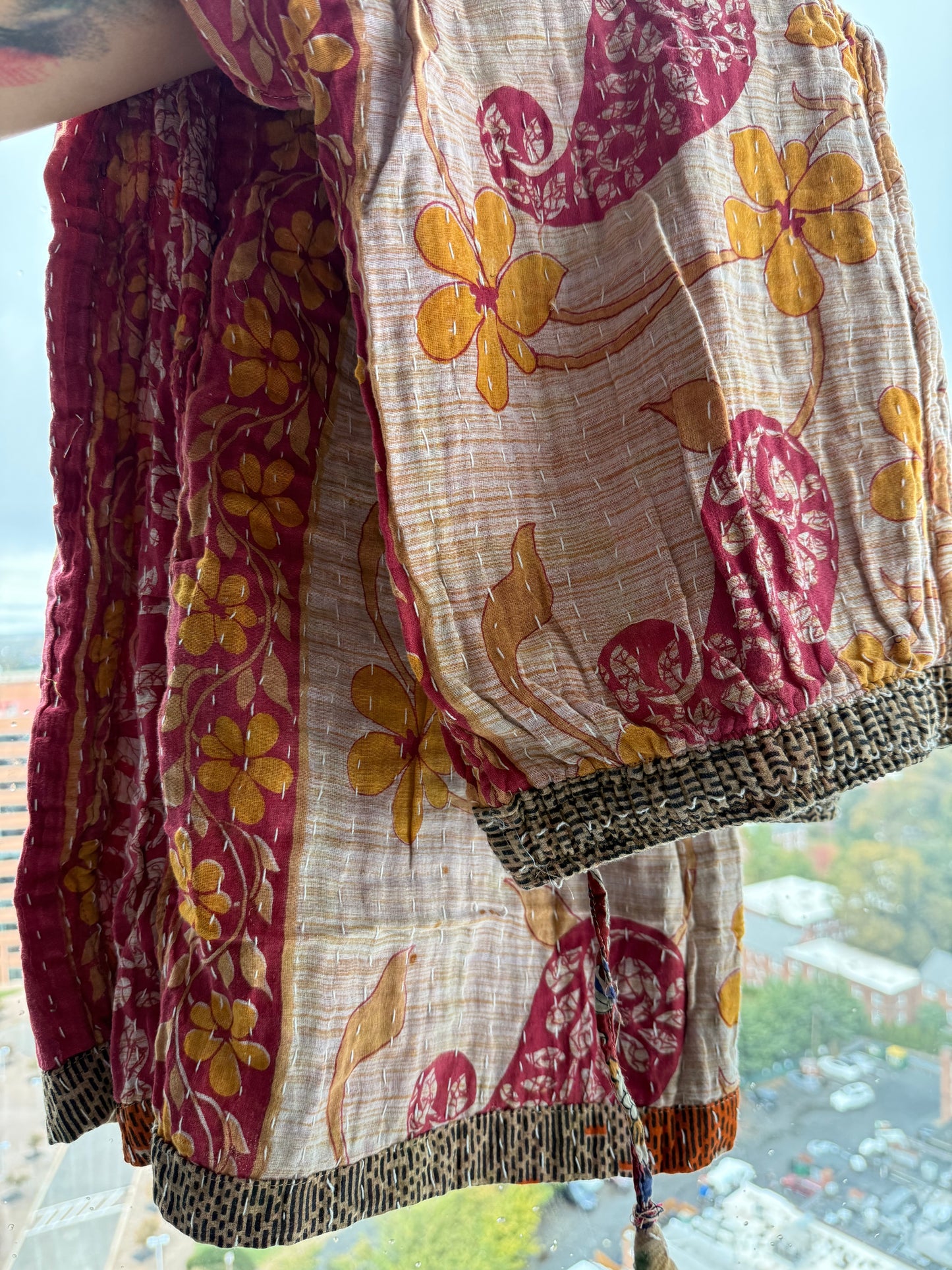 *Reversible Kantha Lounge Pants