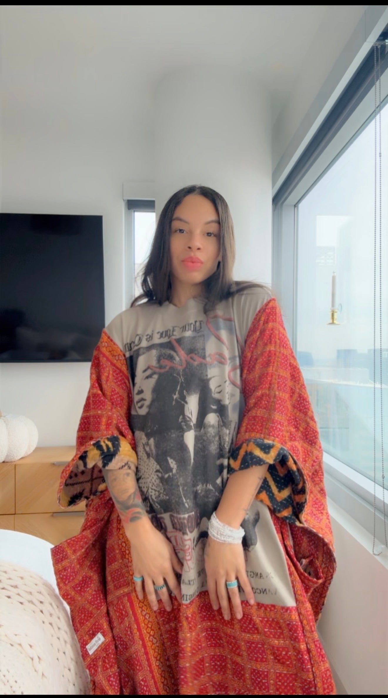 Sade Tour Tee Original Kantha Band Tee Muu