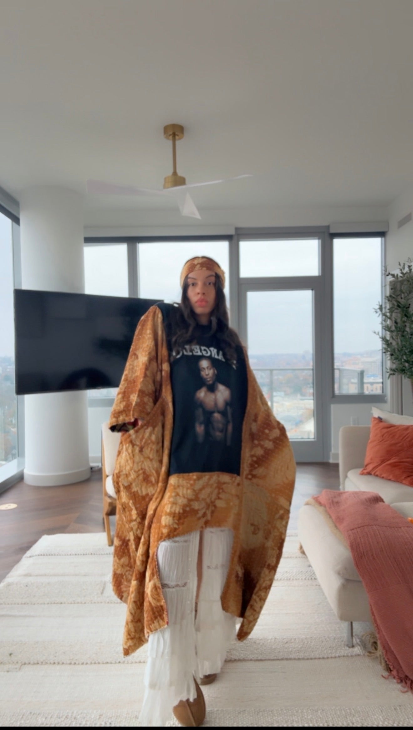 **D’Angelo Original Kantha Band Tee Muu