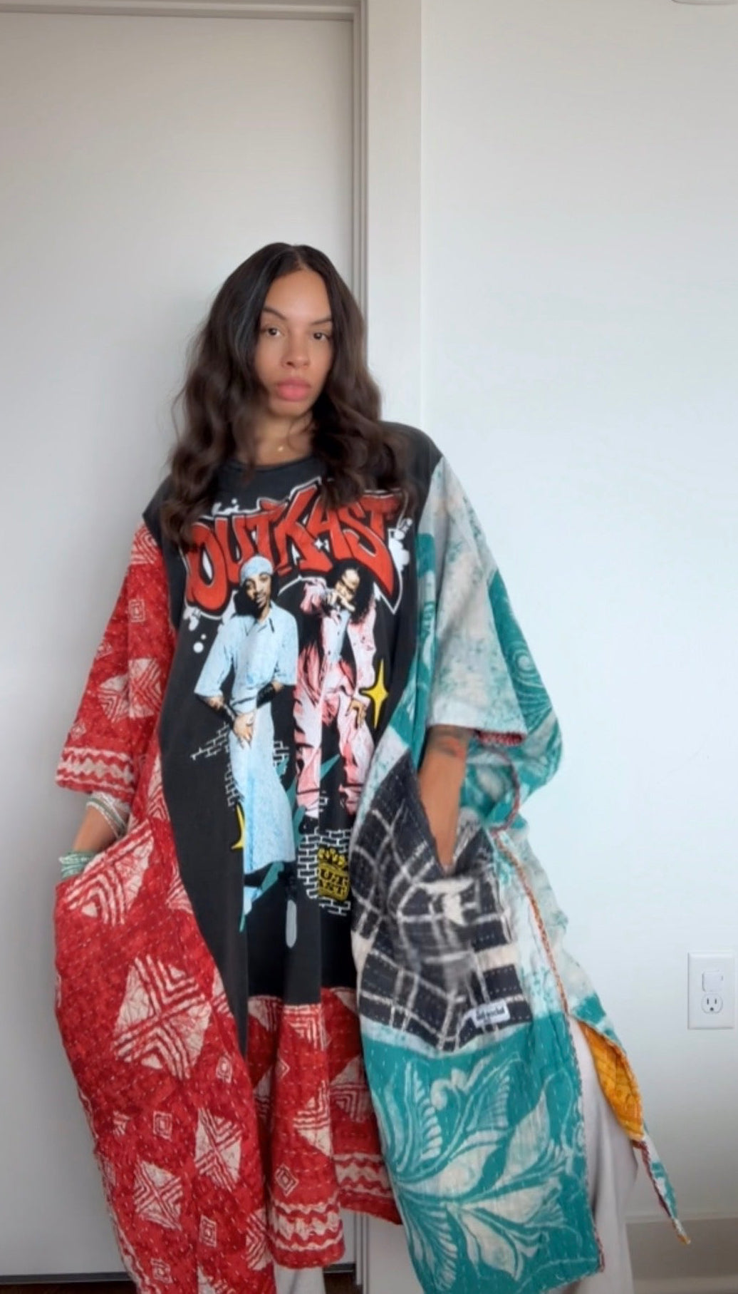 9/18 MUU of the Week OutKast Original Kantha Band Tee Kaftan (Premium)
