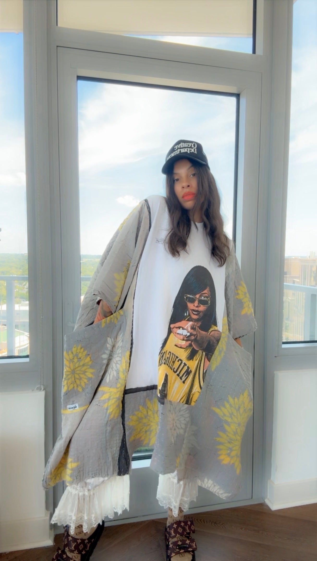 * 8/28 Drop Aaliyah Original Kantha Band Tee Muu (Top Tier Premium) Collectors Vault