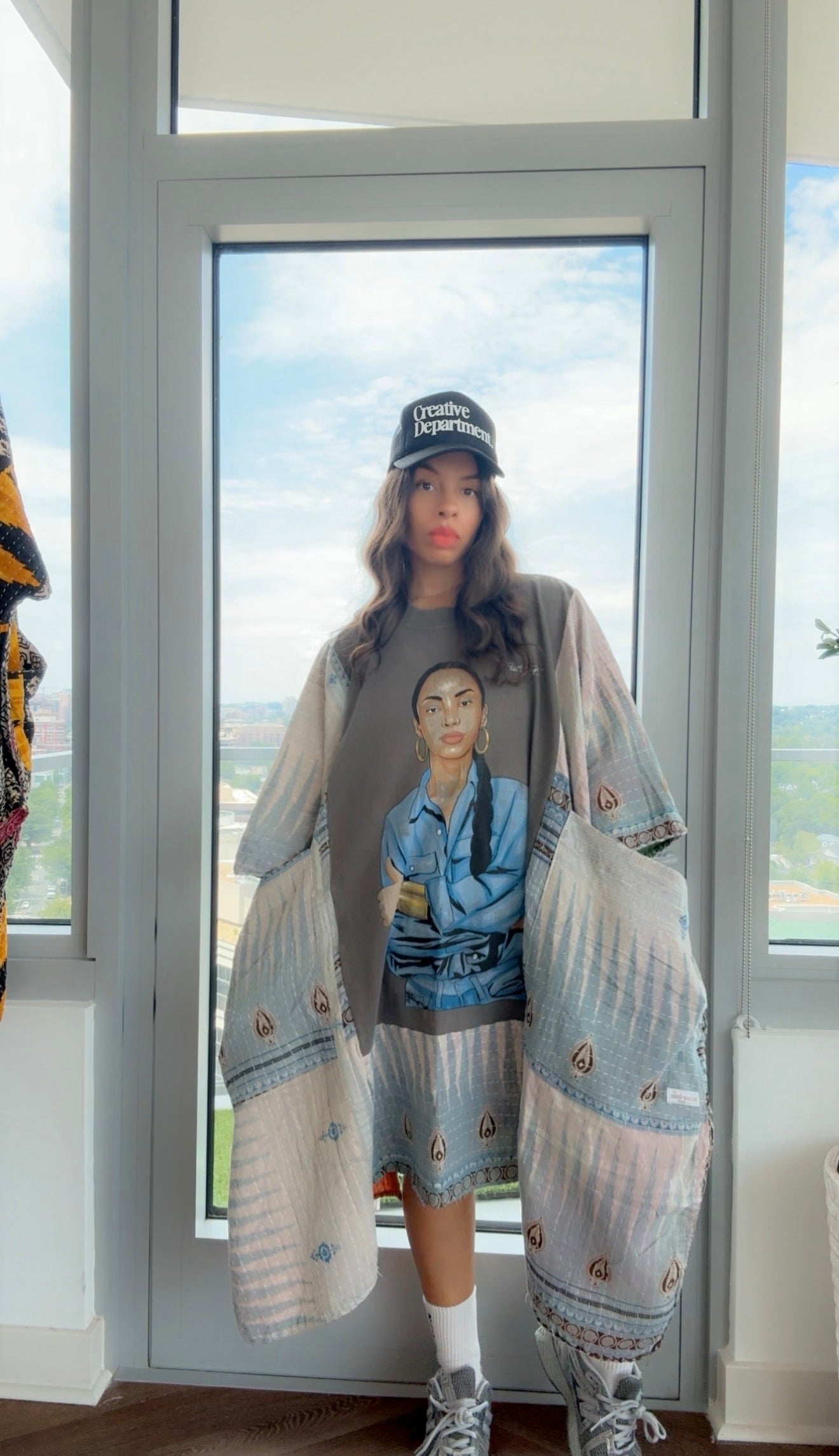 * A RARE Sade (tribal print) Original Kantha Band Tee Muu (Top Tier Premium) Collectors Vault