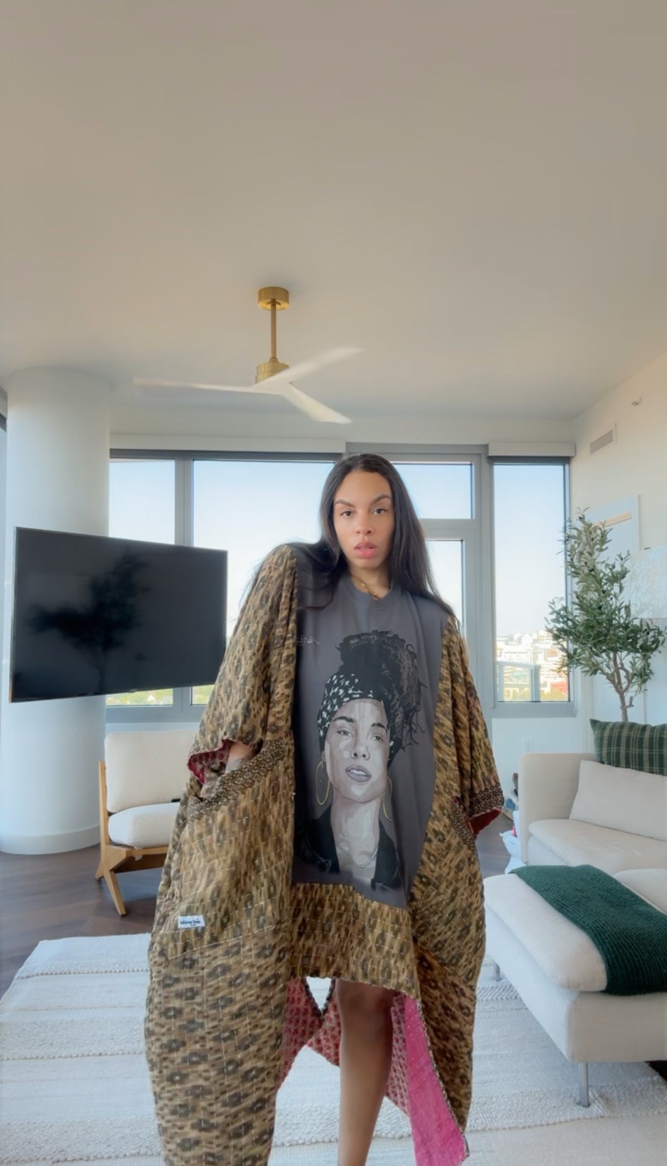 *Listing To Purchase a Custom Original Kantha Band Tee Muu