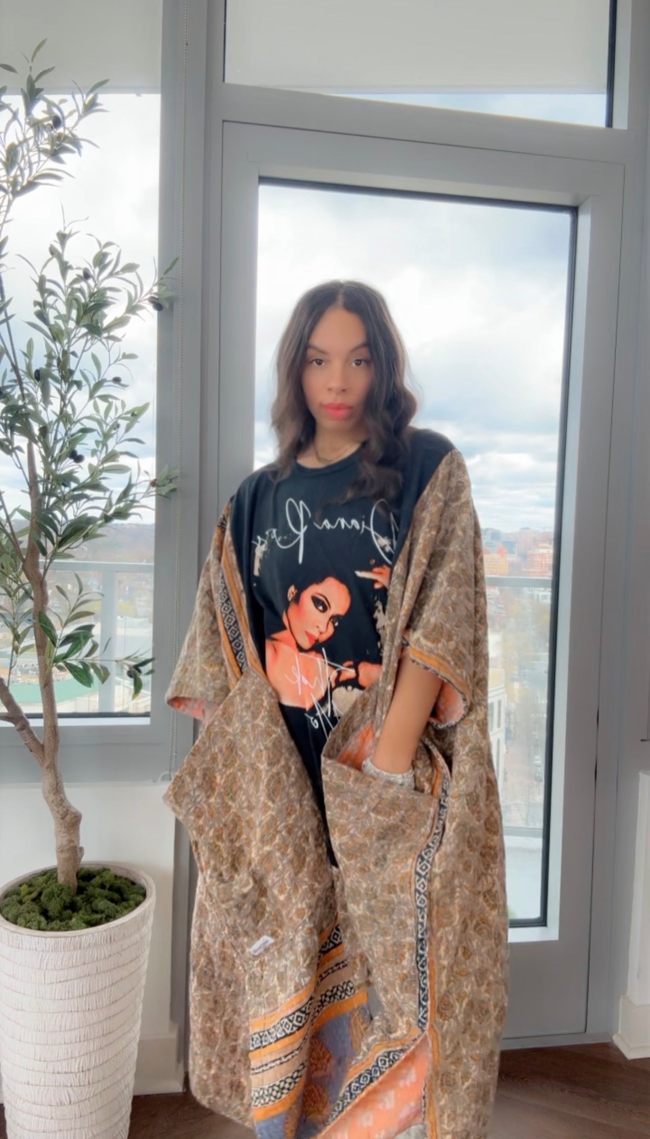 Diana Ross Original Kantha Band Tee Muu (Premium)