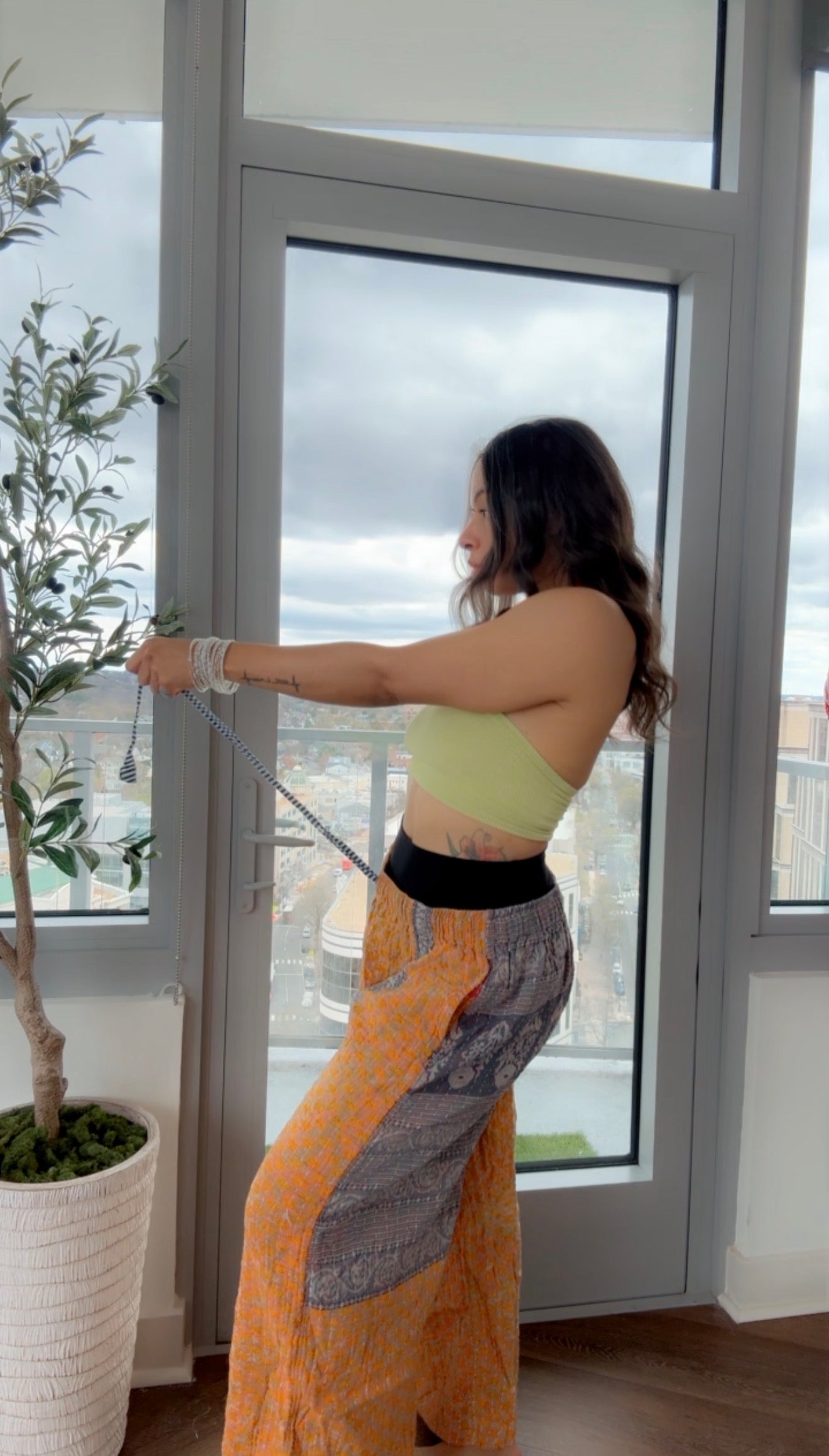 ** Reversible Kantha Lounge Pants (only)