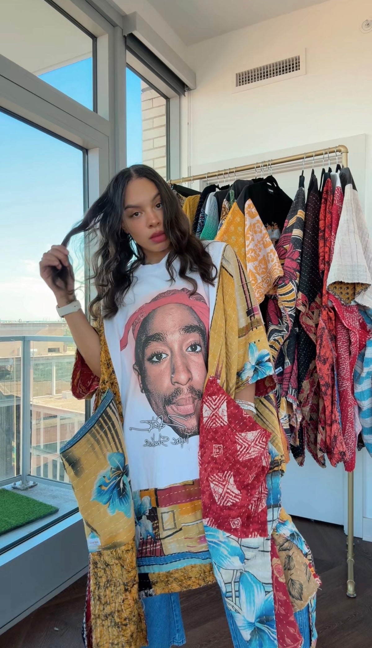 * 10/16 Drop Tupac Original Kantha Band Tee Muu (Top Tier Premium) Collectors Vault