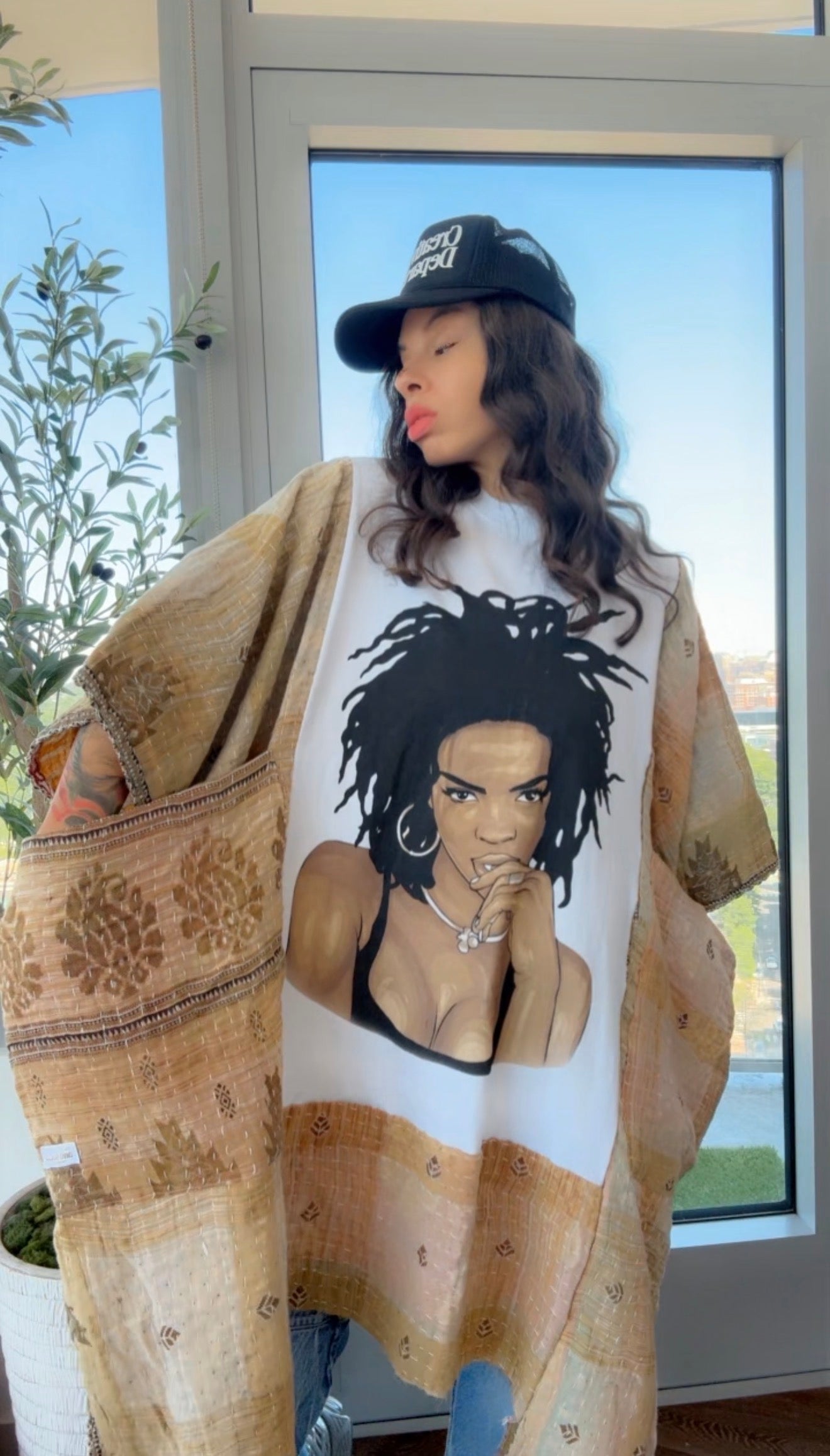 * Lauryn Hill Original Kantha Band Tee Muu (Top Tier Premium)