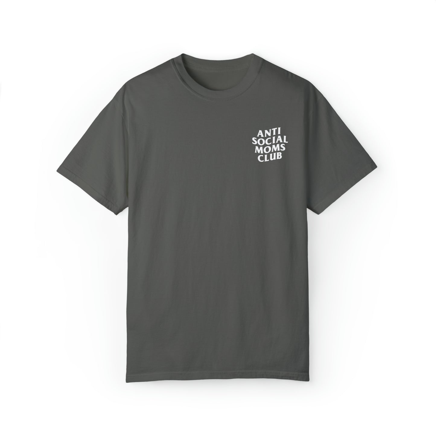 The Anti-Social Moms Club Tee (Pepper)