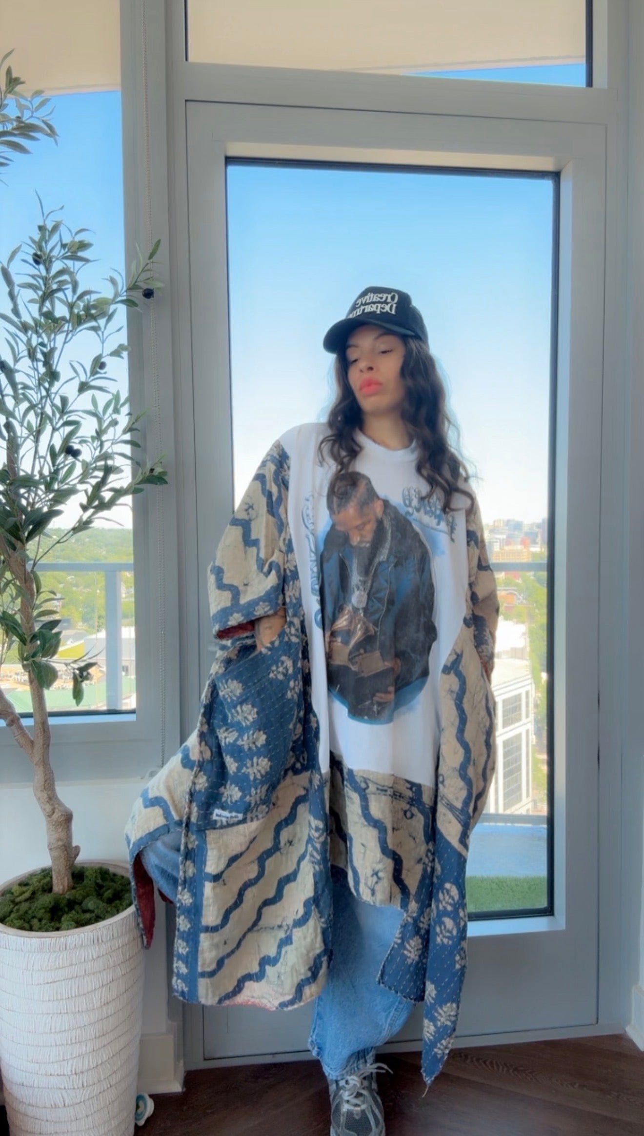 * Nipsey Hussle Original Kantha Band Tee Muu (Top Tier Premium)