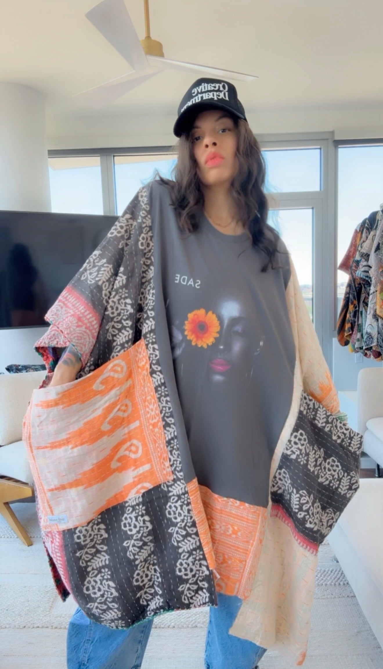 *Sade Original Kantha Band Tee Muu (Top Tier Premium)