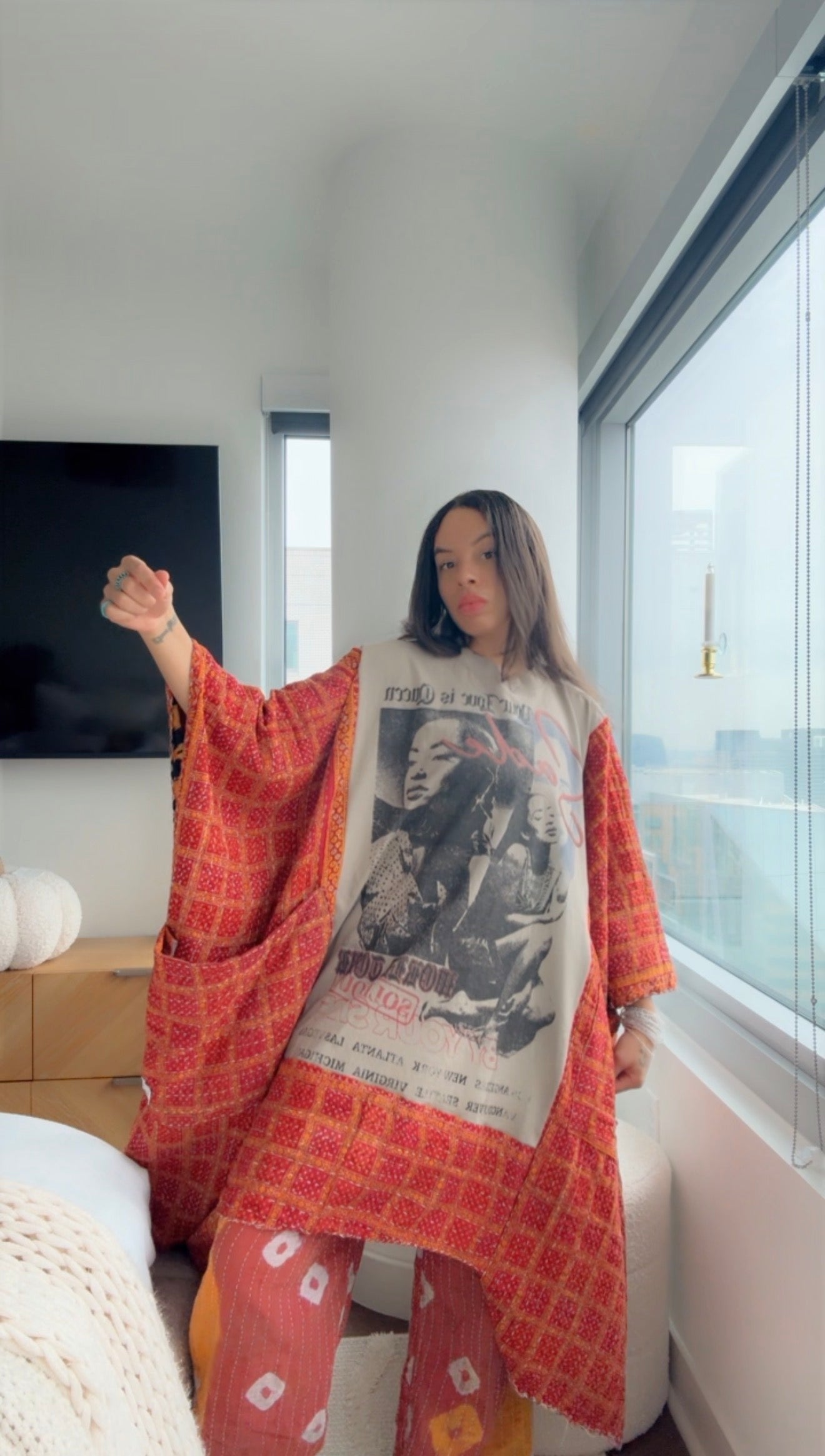 Sade Tour Tee Original Kantha Band Tee Muu
