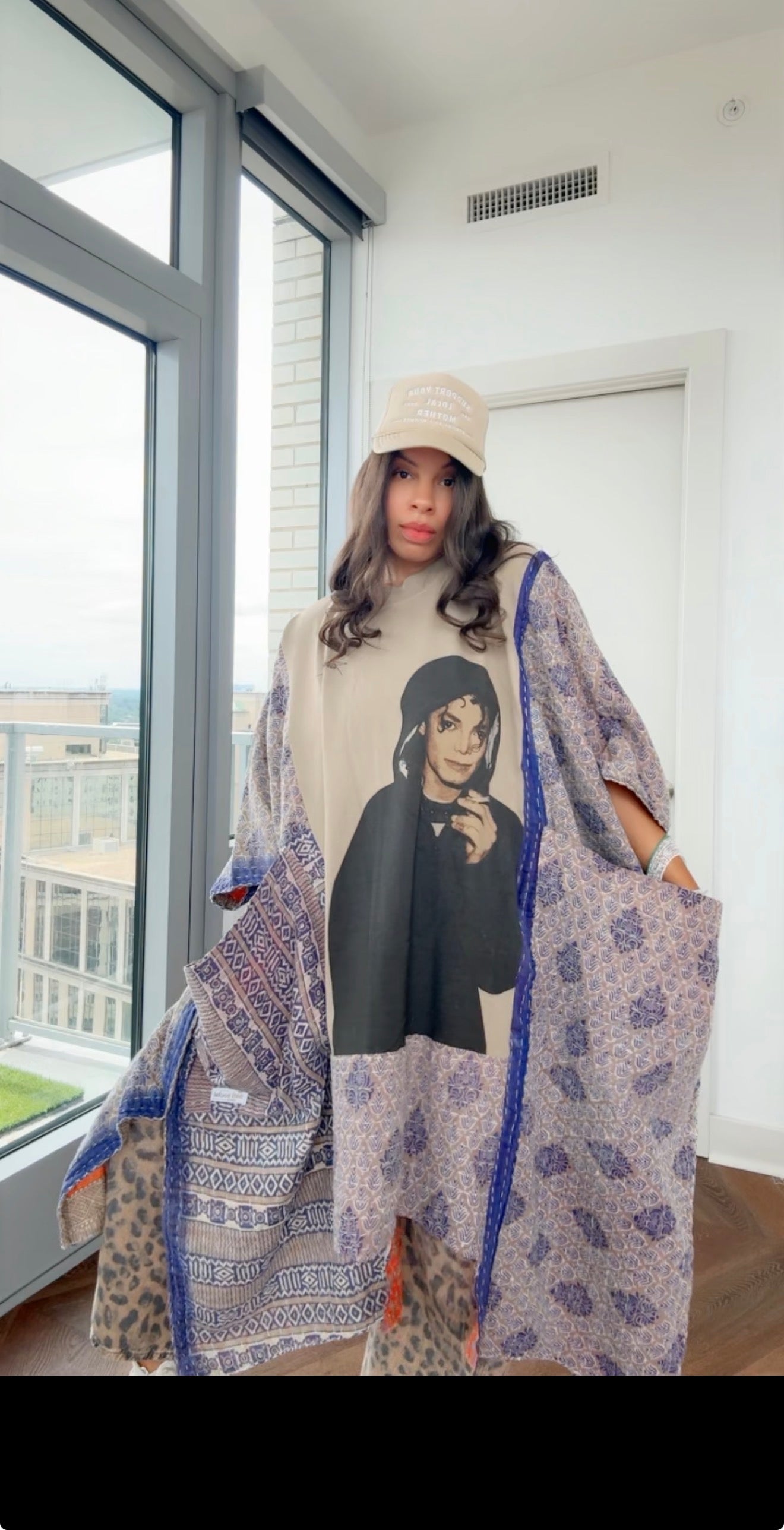 * 7/24 Drop Michael Jackson Original Kantha Band Tee Muu (Premium)