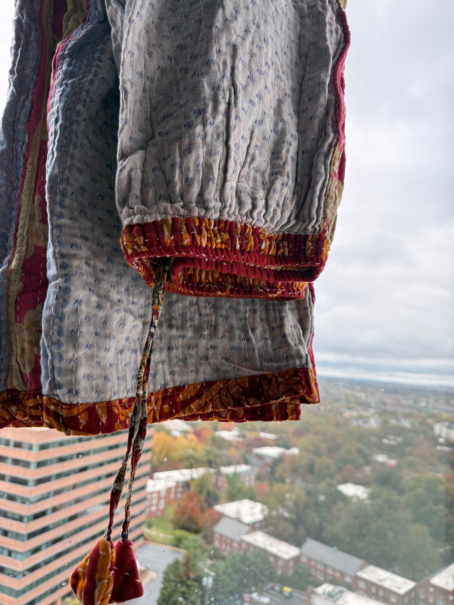 *Reversible Kantha Lounge Pants