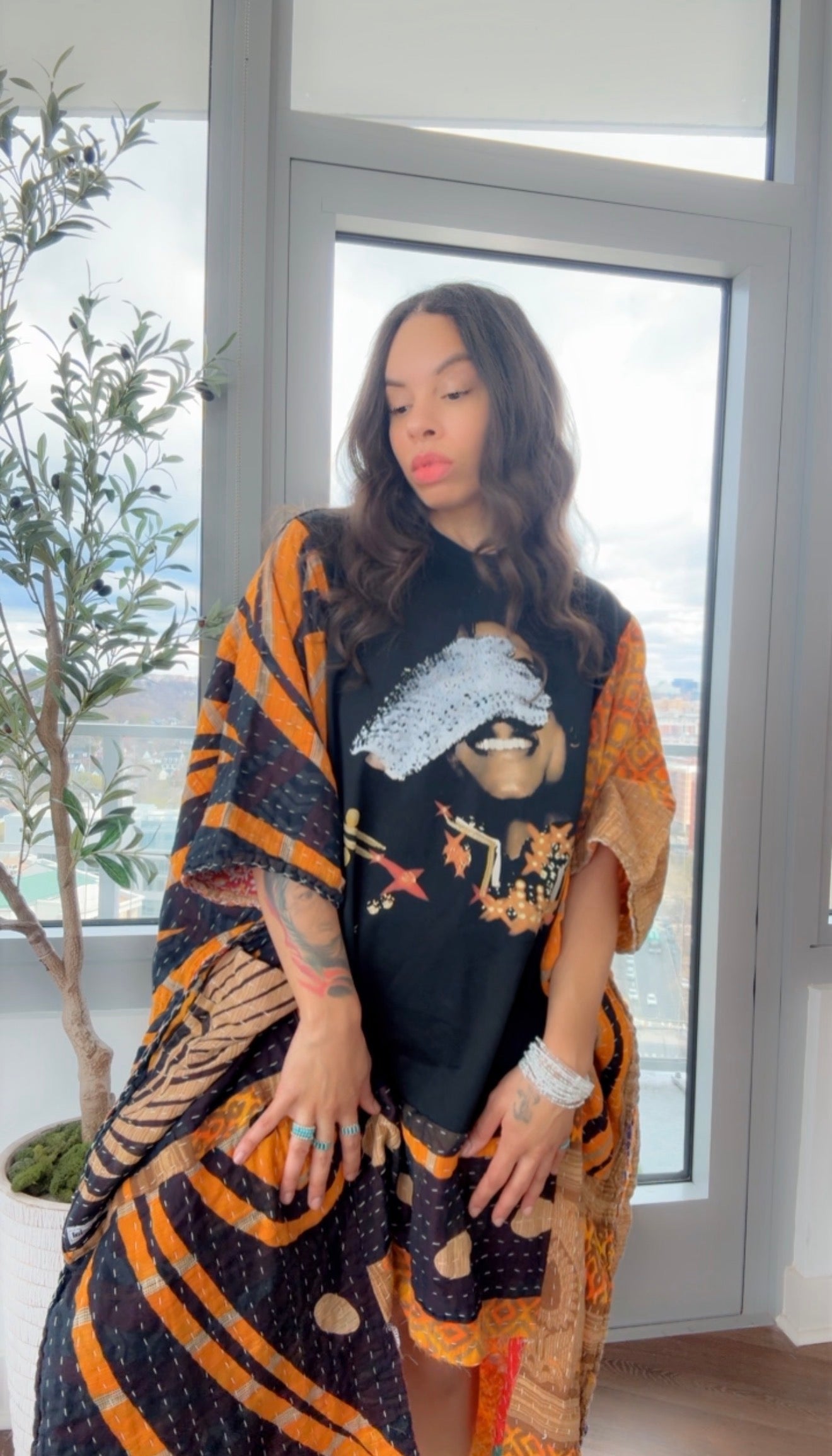 ** Michael Jackson Original Kantha Band Tee Muu (Premium)