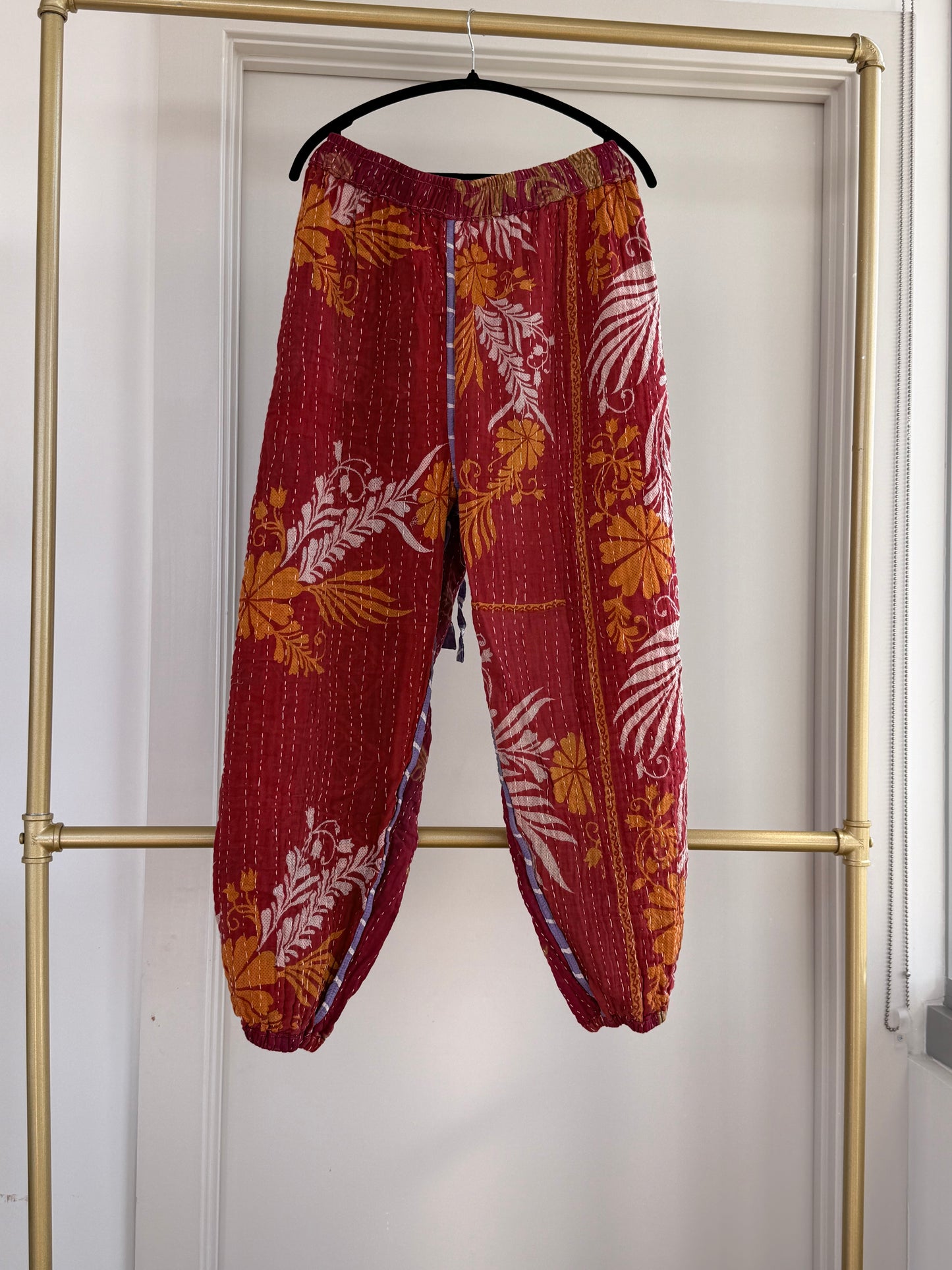 ** Reversible Kantha Jogger Pant (only)