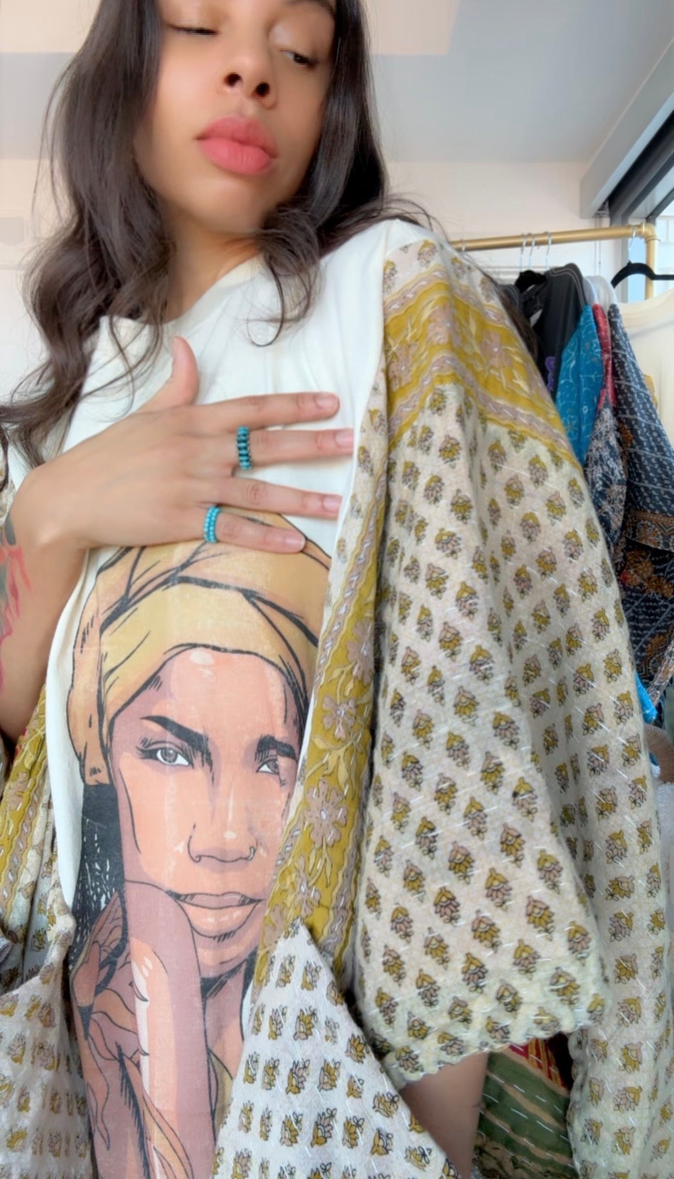 Jhene Aiko Original Kantha Band Tee Muu