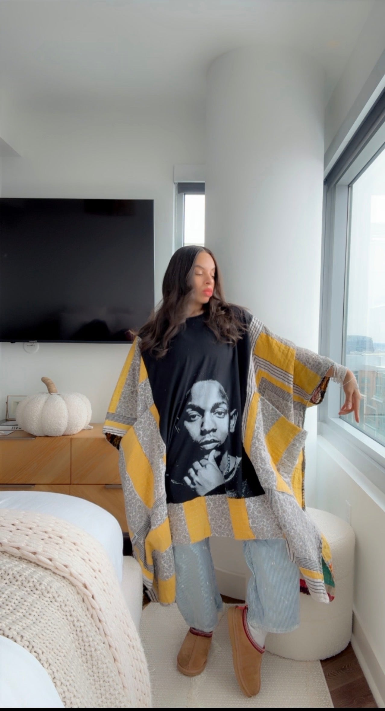 ** Kendrick Lamar Original Kantha Band Tee Muu