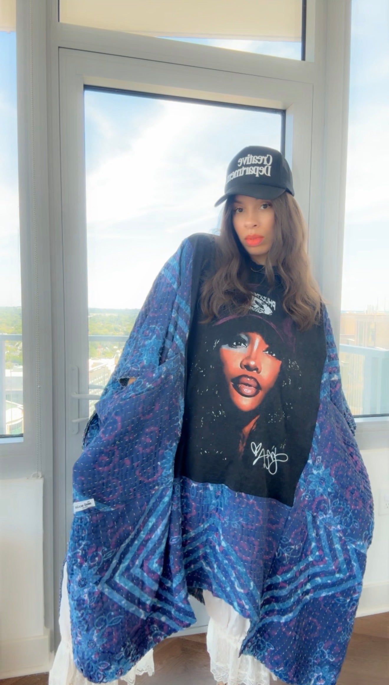 * 8/28 Drop SZA (Hand Dyed) Original Kantha Band Tee Muu (Top Tier Premium) Collectors Vault