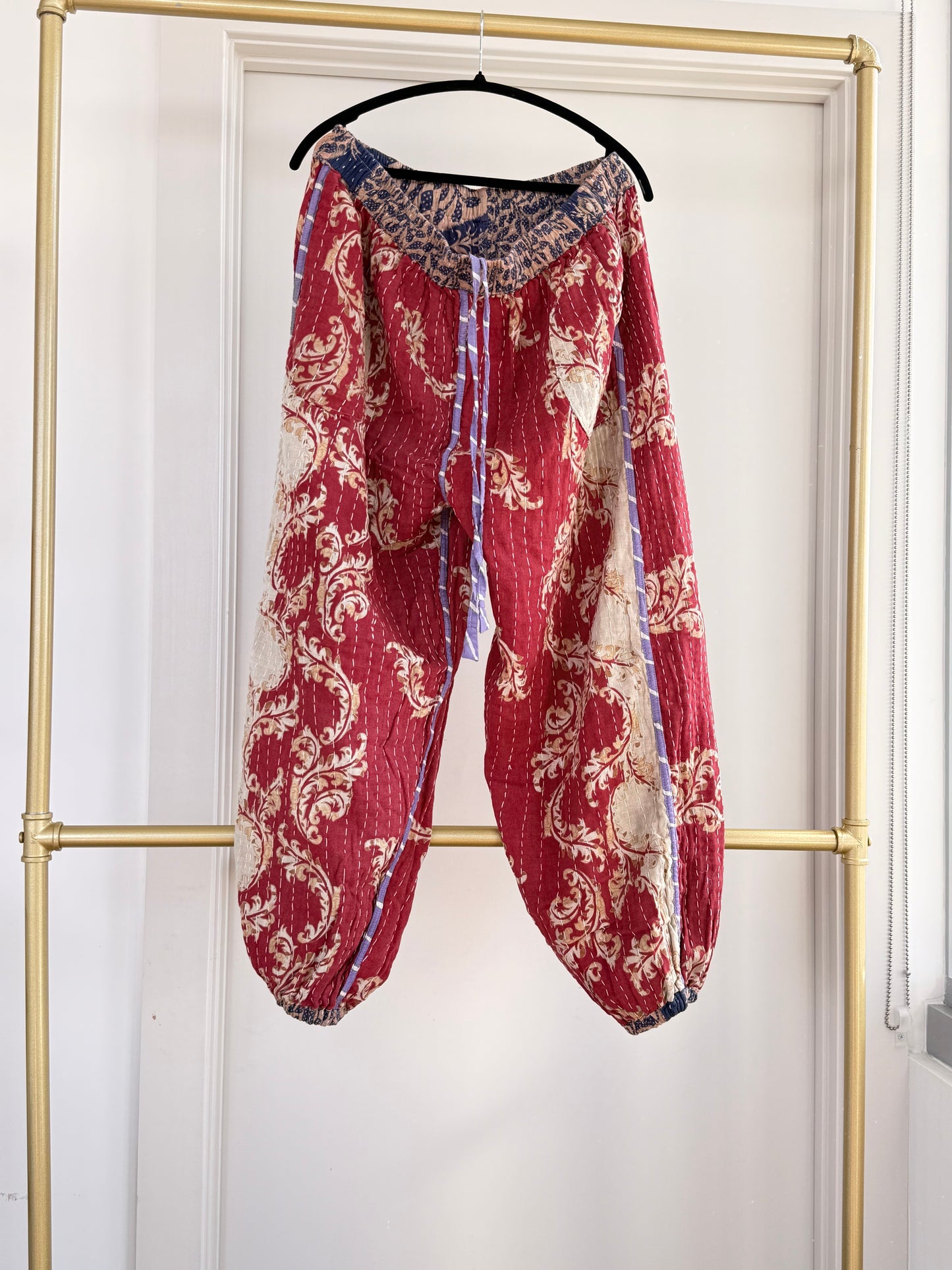 ** Reversible Kantha Jogger Pant (only)