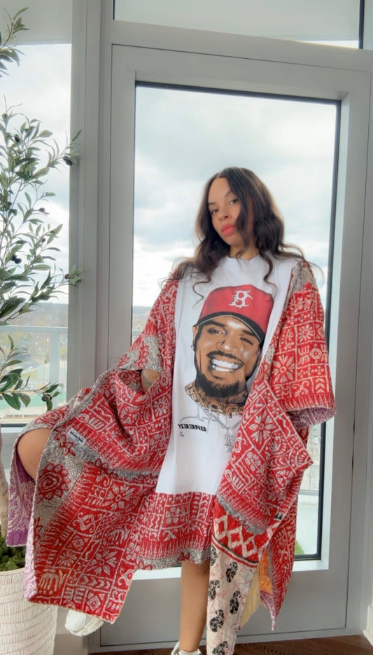 ** RARE Chris Brown Original Kantha Band Tee Muu (Premium)