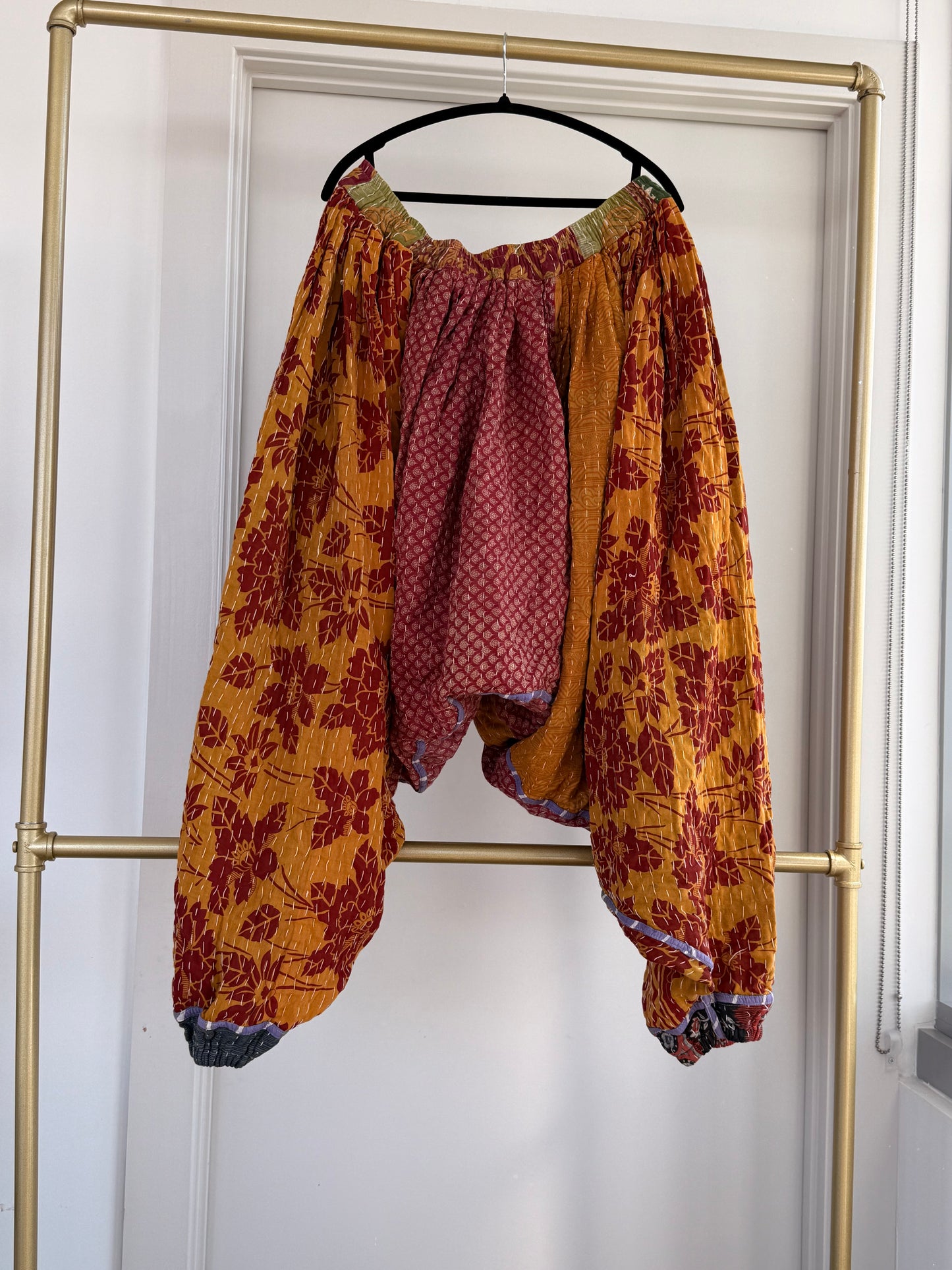 ** Reversible Kantha Harem Pants (only)