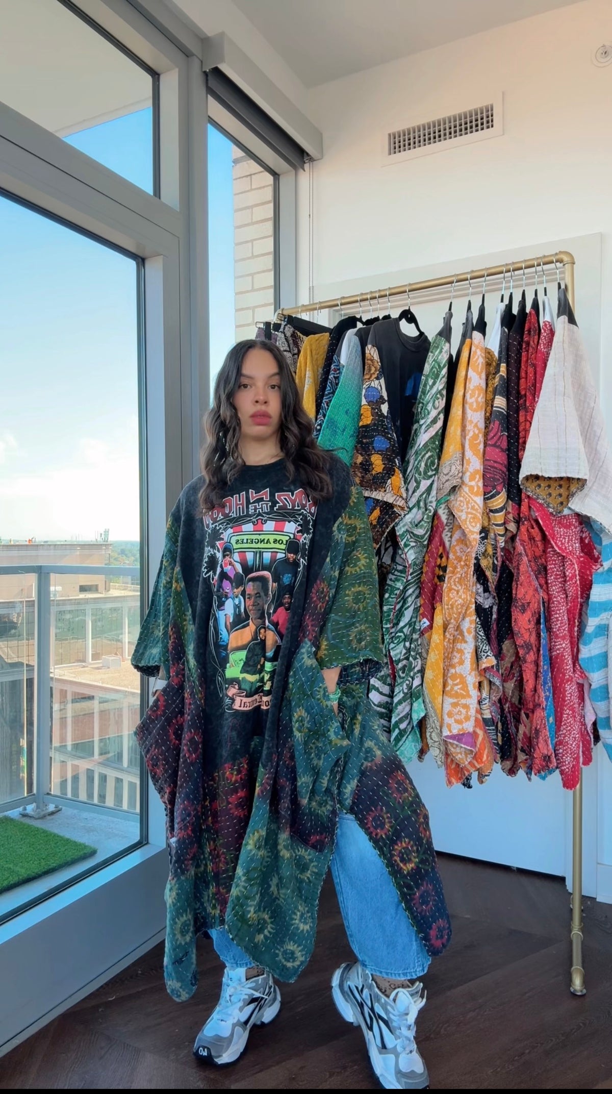 * 10/16 Drop Boyz N The Hood Original Kantha Band Tee Kaftan (Top Tier Premium) Collectors Vault