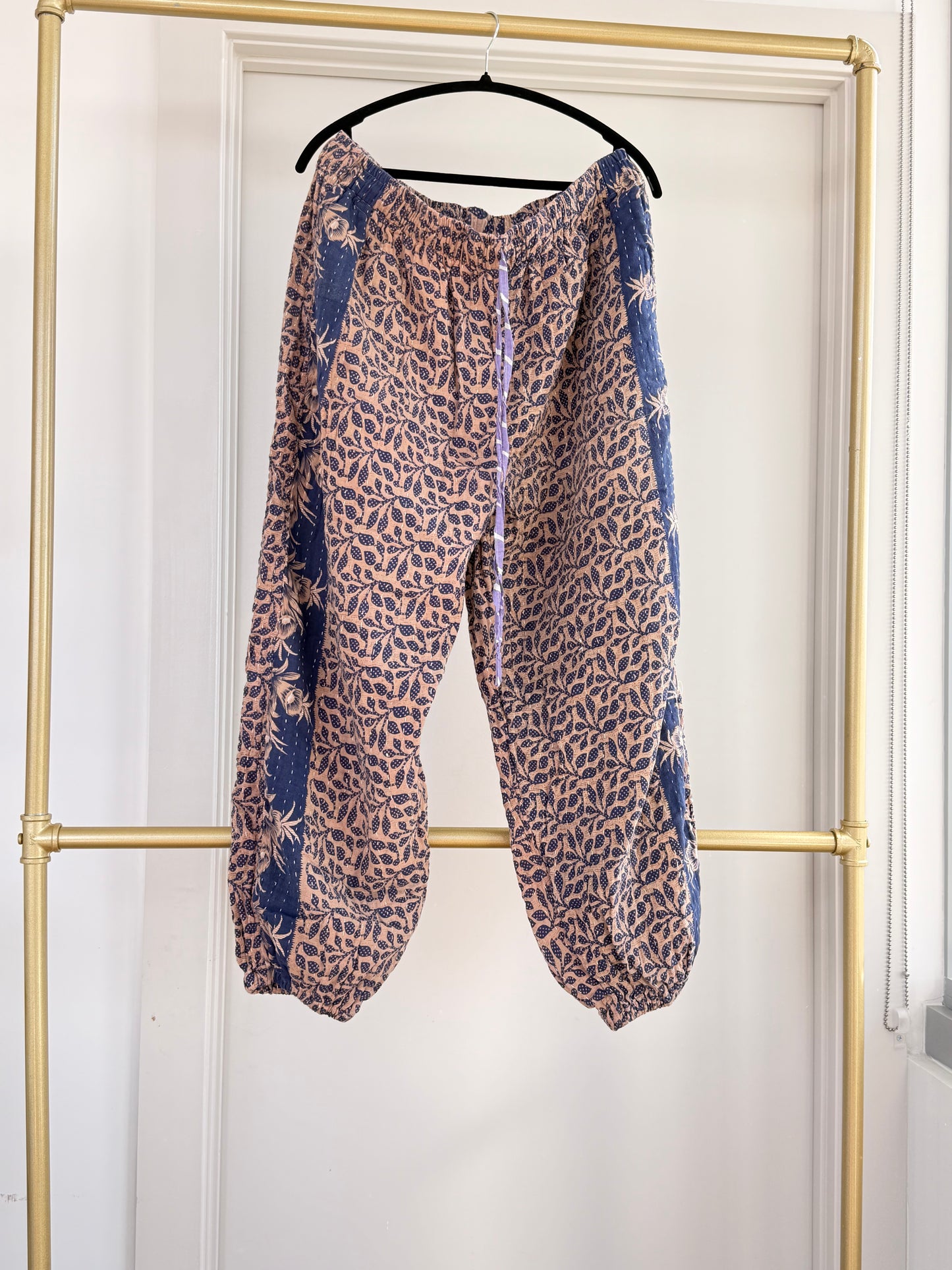 ** Reversible Kantha Jogger Pant (only)