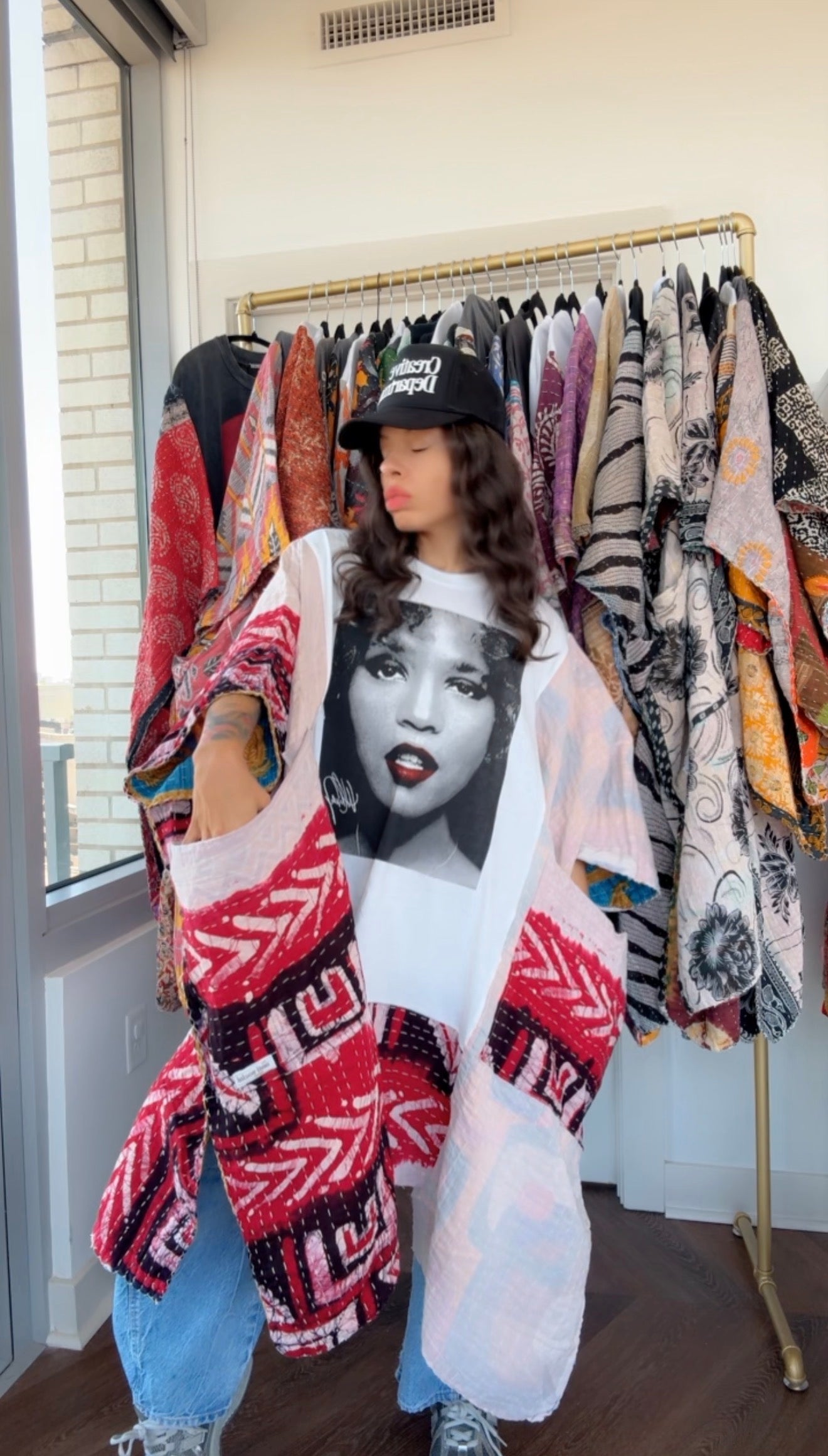 *RARE Whitney Houston Kantha Band Tee Muu (Top Tier Premium)