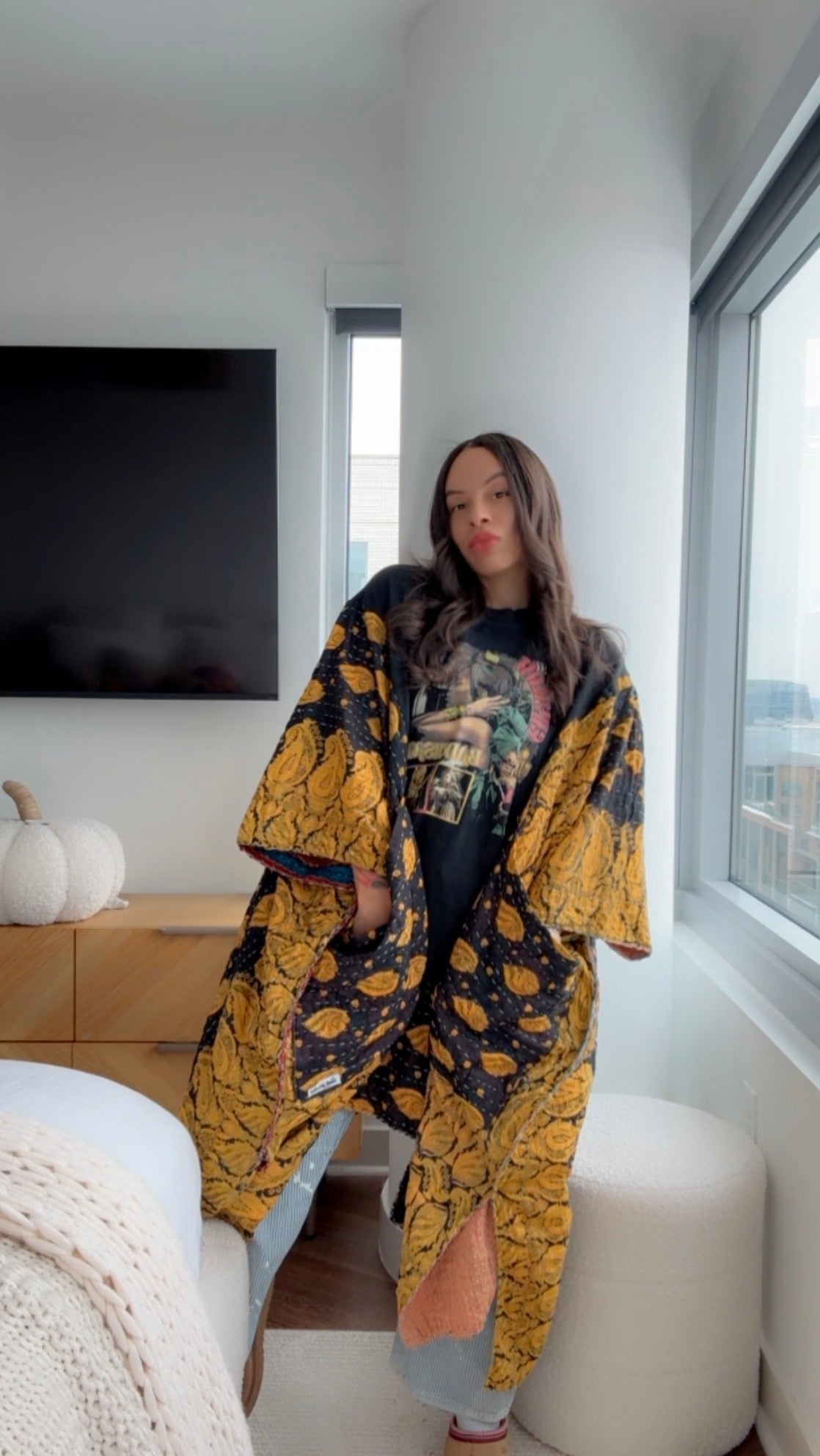 ** Erykah Badu Original Kantha Band Tee Muu