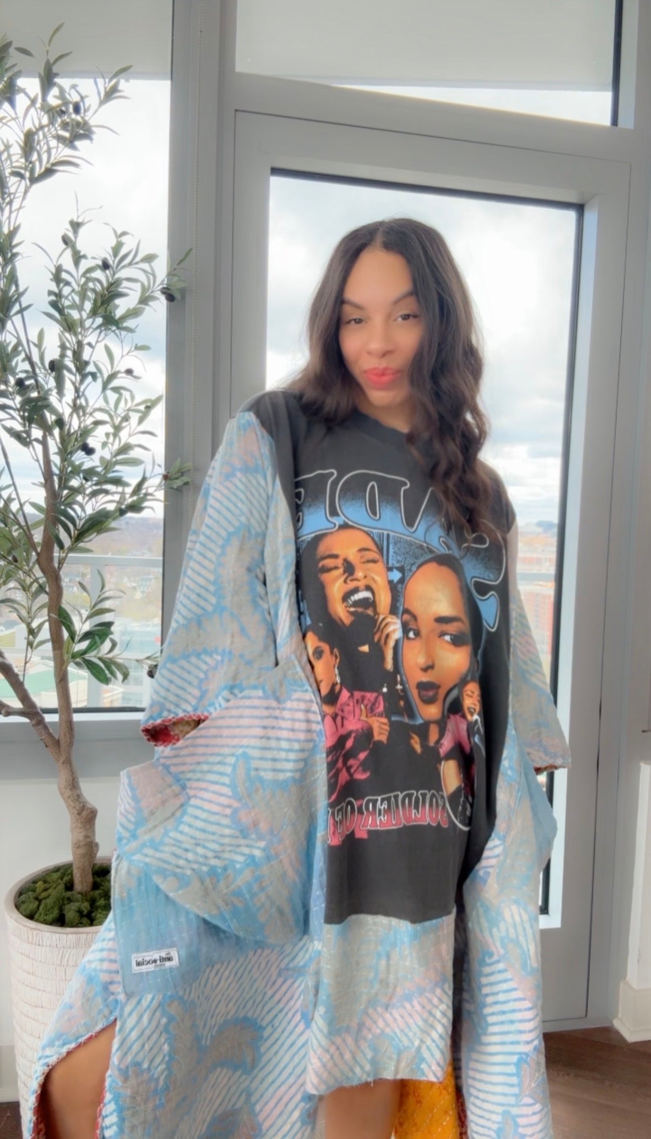 Sade Original Kantha Band Tee Muu (Premium)