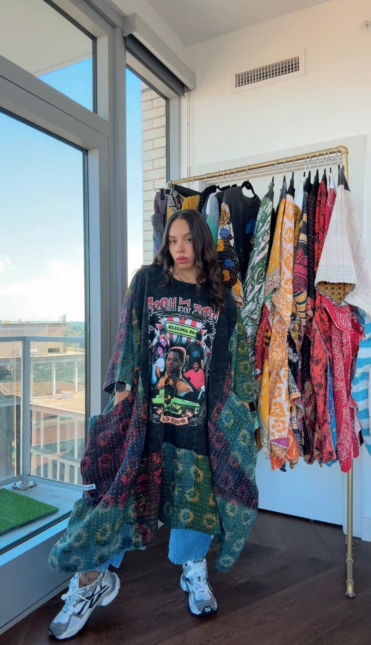* 10/16 Drop Boyz N The Hood Original Kantha Band Tee Kaftan (Top Tier Premium) Collectors Vault