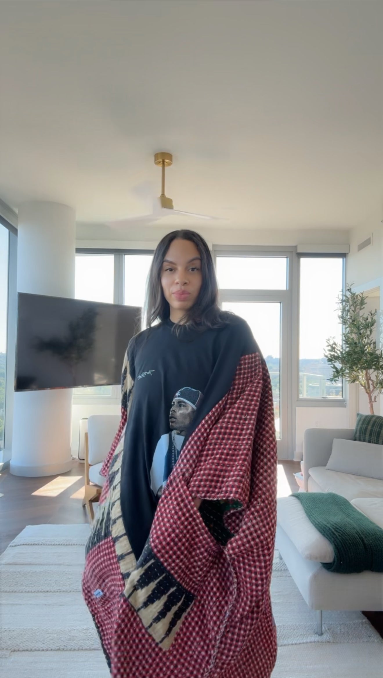 *Nelly Original Kantha Band Tee Muu