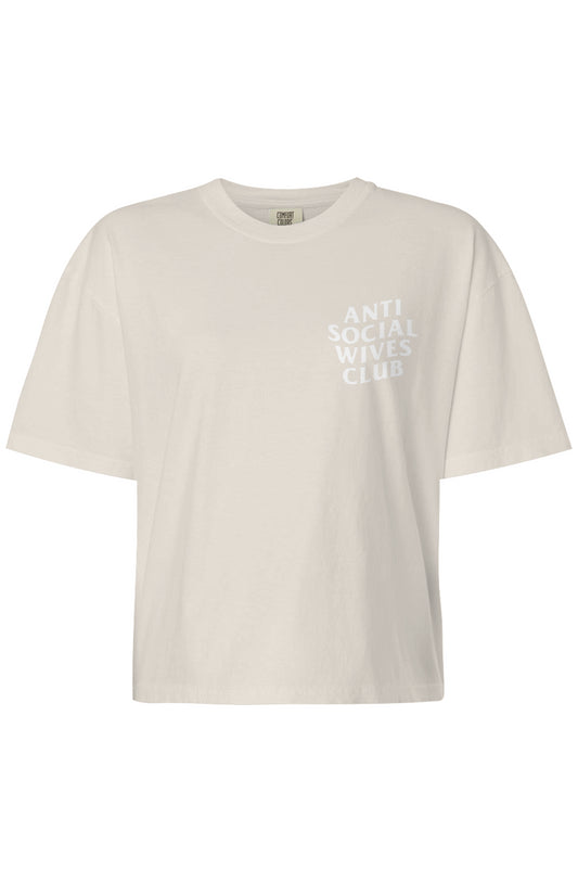 Anti Social Wives Club Boxy T-Shirt