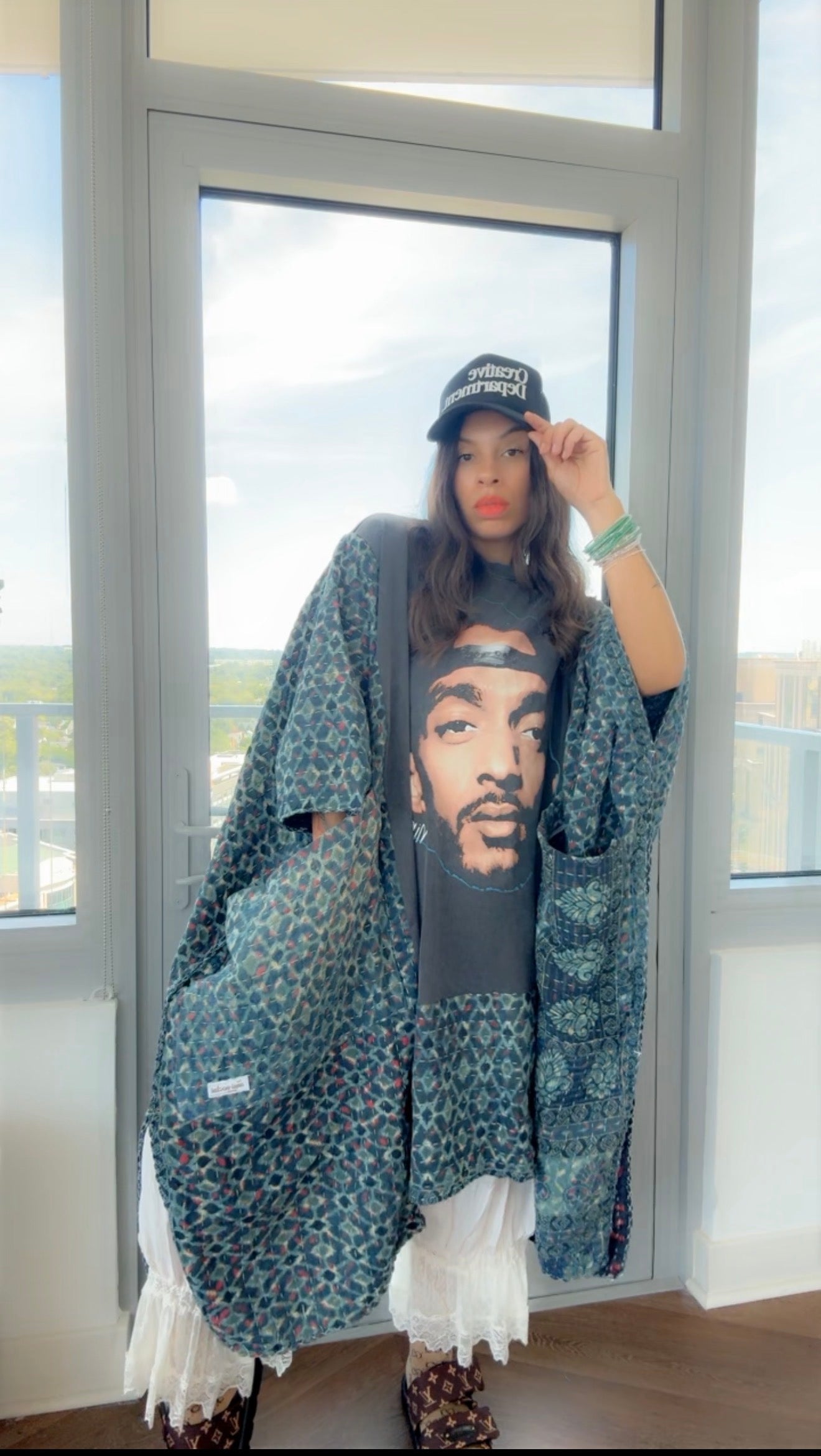 * 8/28 Drop Nipsey Hussle (Hand Dyed) Original Kantha Band Tee Muu (Top Tier Premium) Collectors Vault