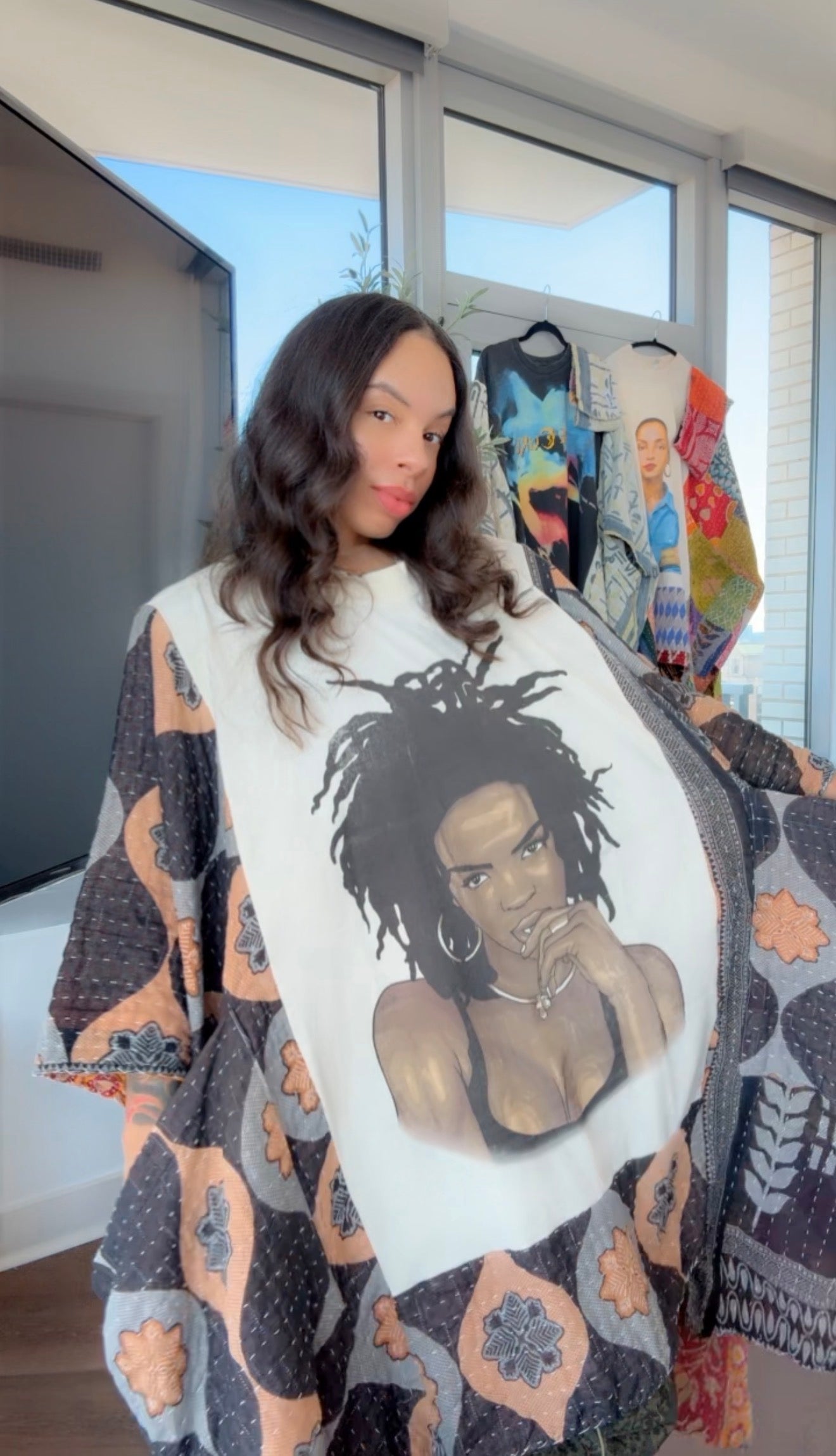 Lauryn Hill Original Kantha Band Tee Muu