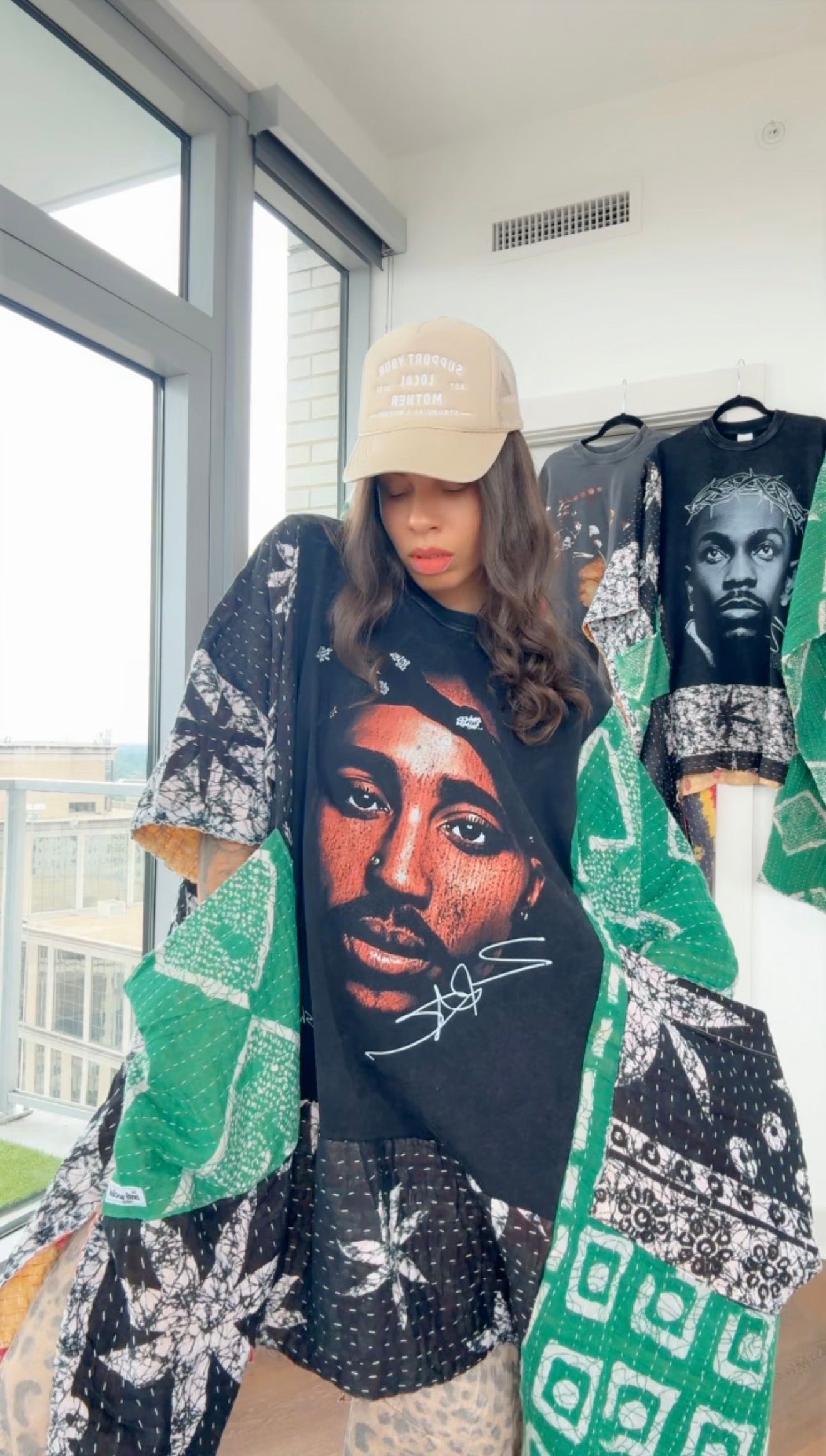 * 7/24 Drop Tupac Original Kantha Band Tee Muu (Top Tier Premium) Collectors Vault