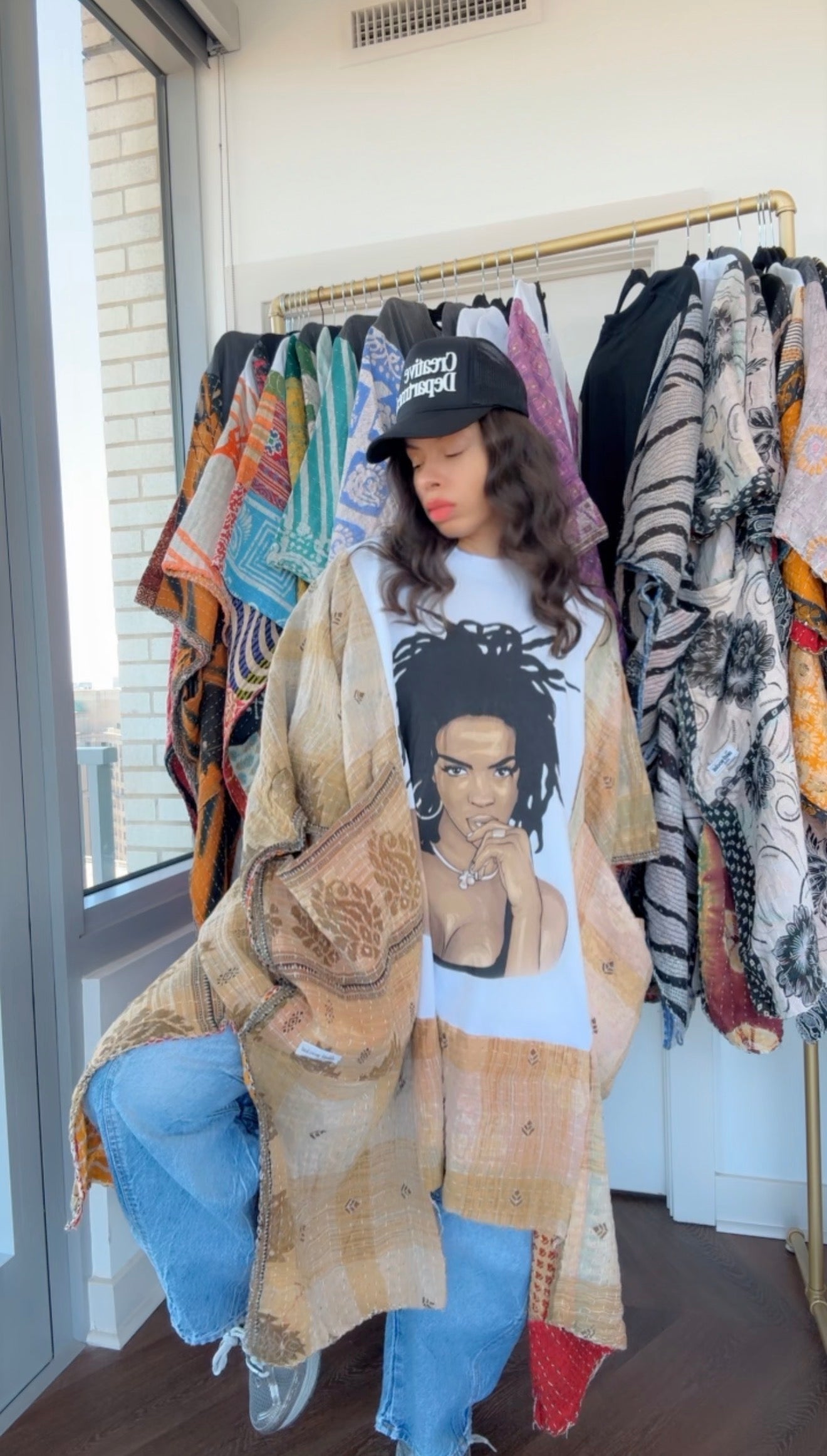 * Lauryn Hill Original Kantha Band Tee Muu (Top Tier Premium)