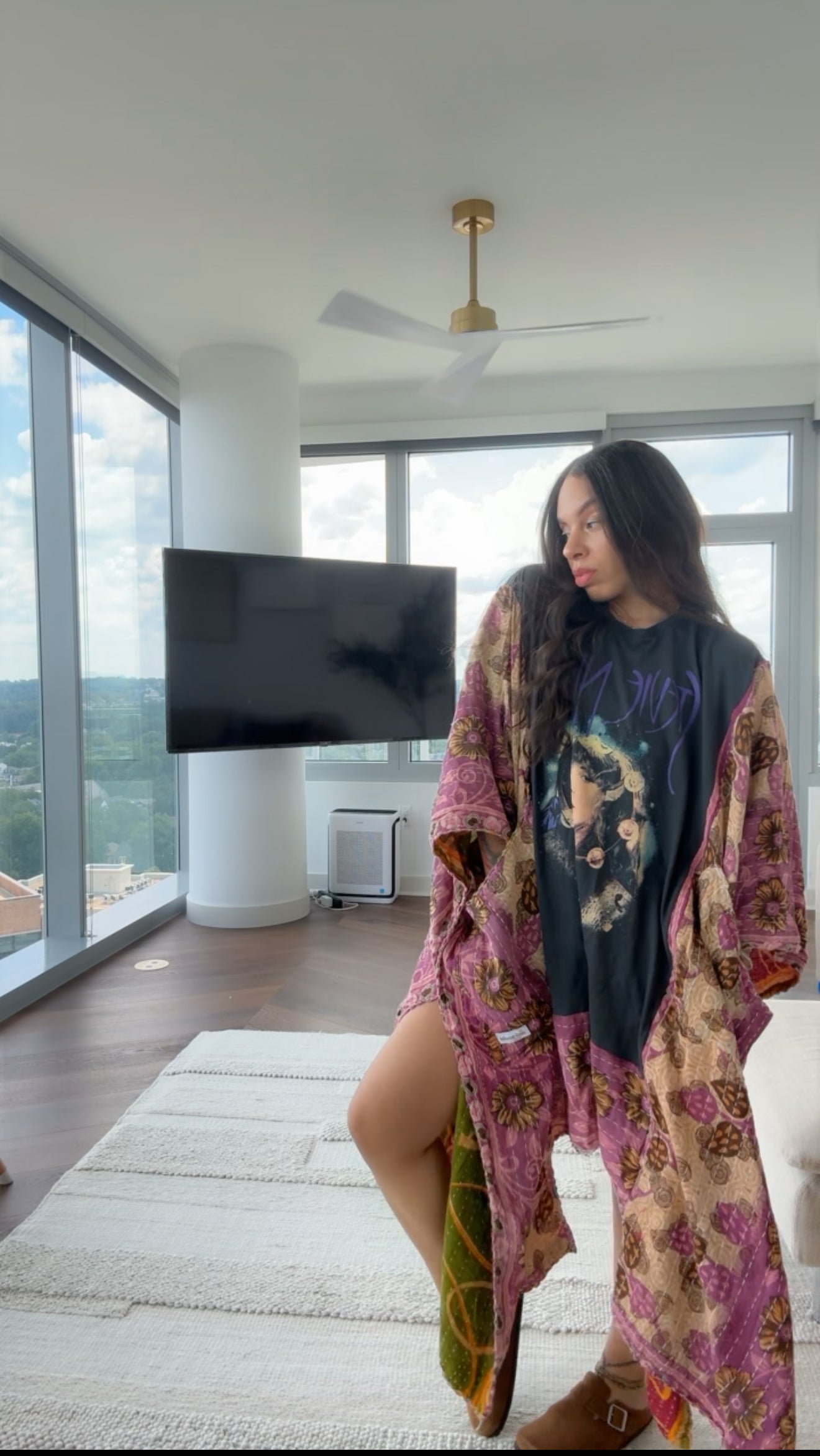 *Stevie Nicks Original Kantha Band Tee Muu