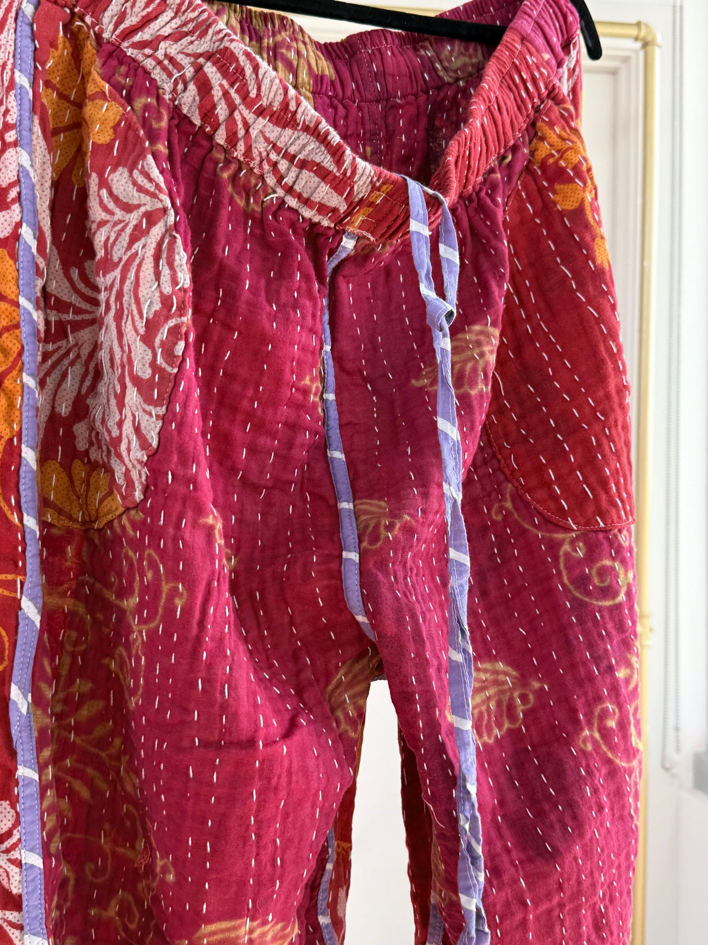 ** Reversible Kantha Jogger Pant (only)