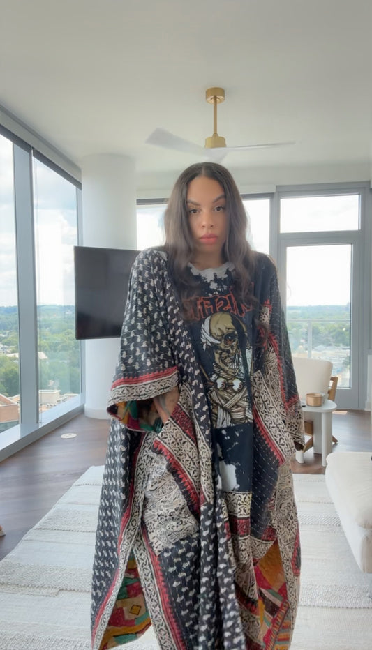 *Misfits Original Kantha Band Tee Muu