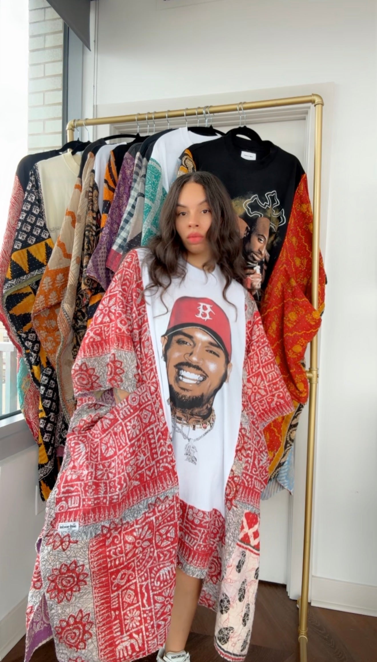 ** RARE Chris Brown Original Kantha Band Tee Muu (Premium)