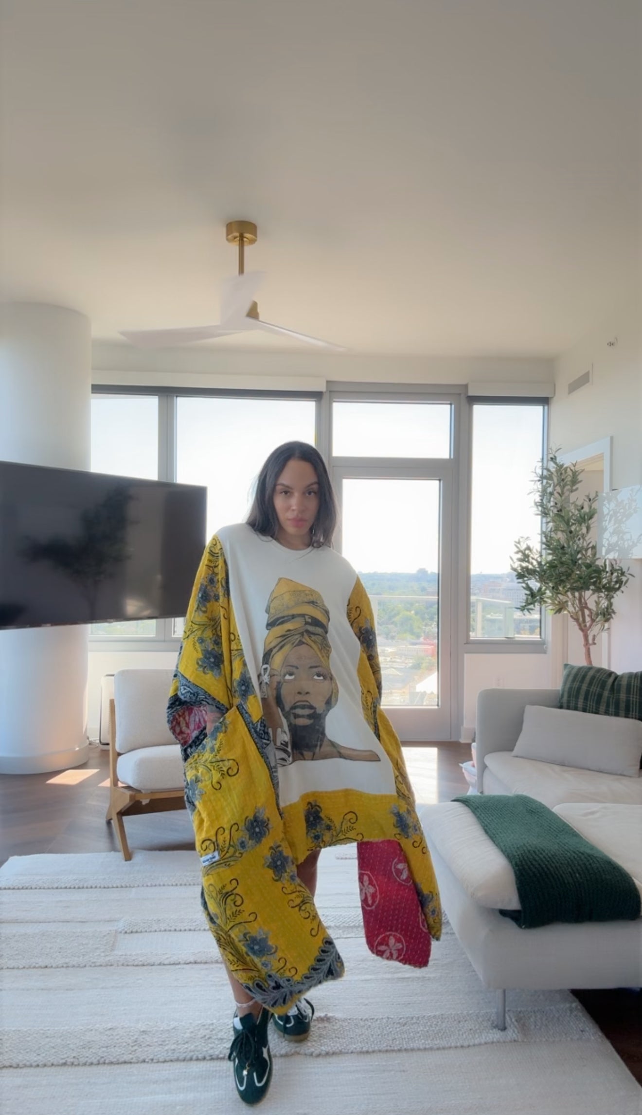 *Erykah Badu Original Kantha Band Tee Muu