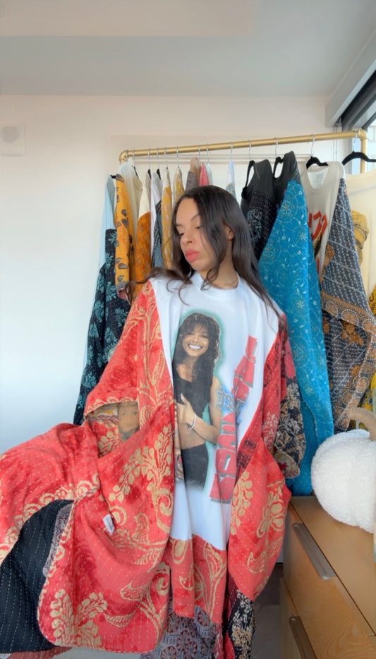 **Janet Jackson Original Kantha Band Tee Muu (premium quilt)