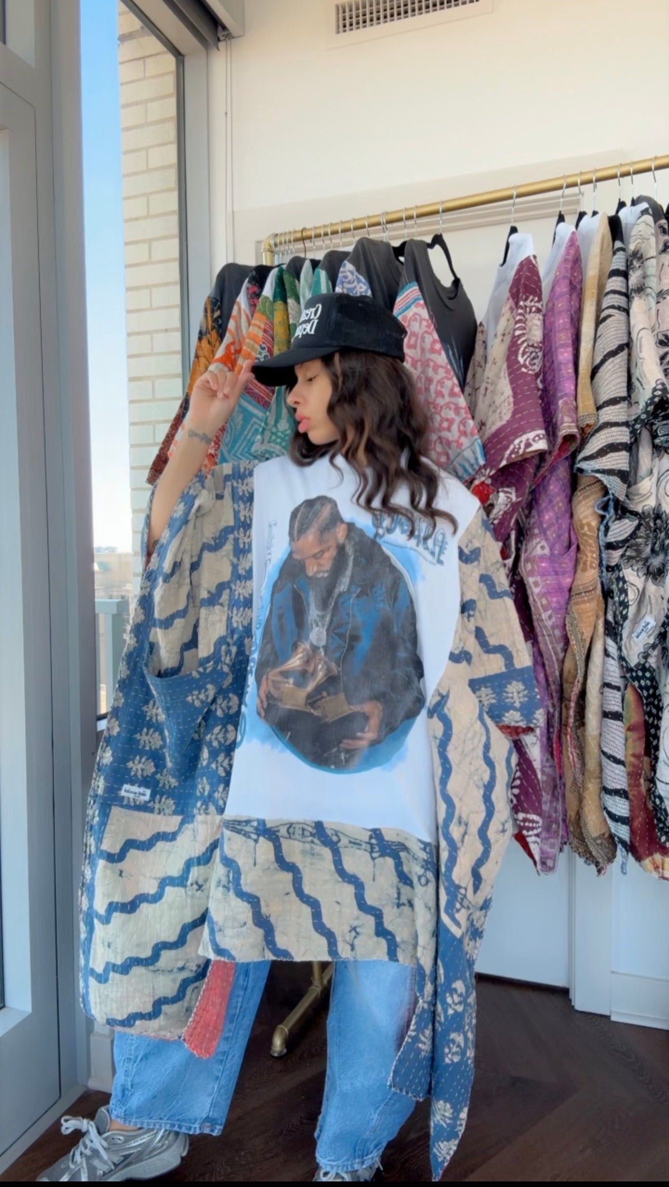* Nipsey Hussle Original Kantha Band Tee Muu (Top Tier Premium)