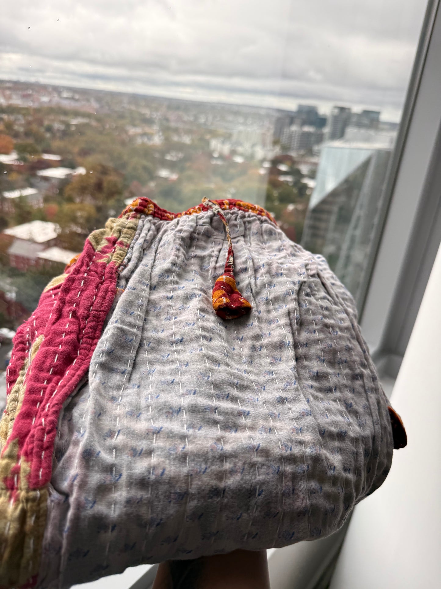 *Reversible Kantha Lounge Pants